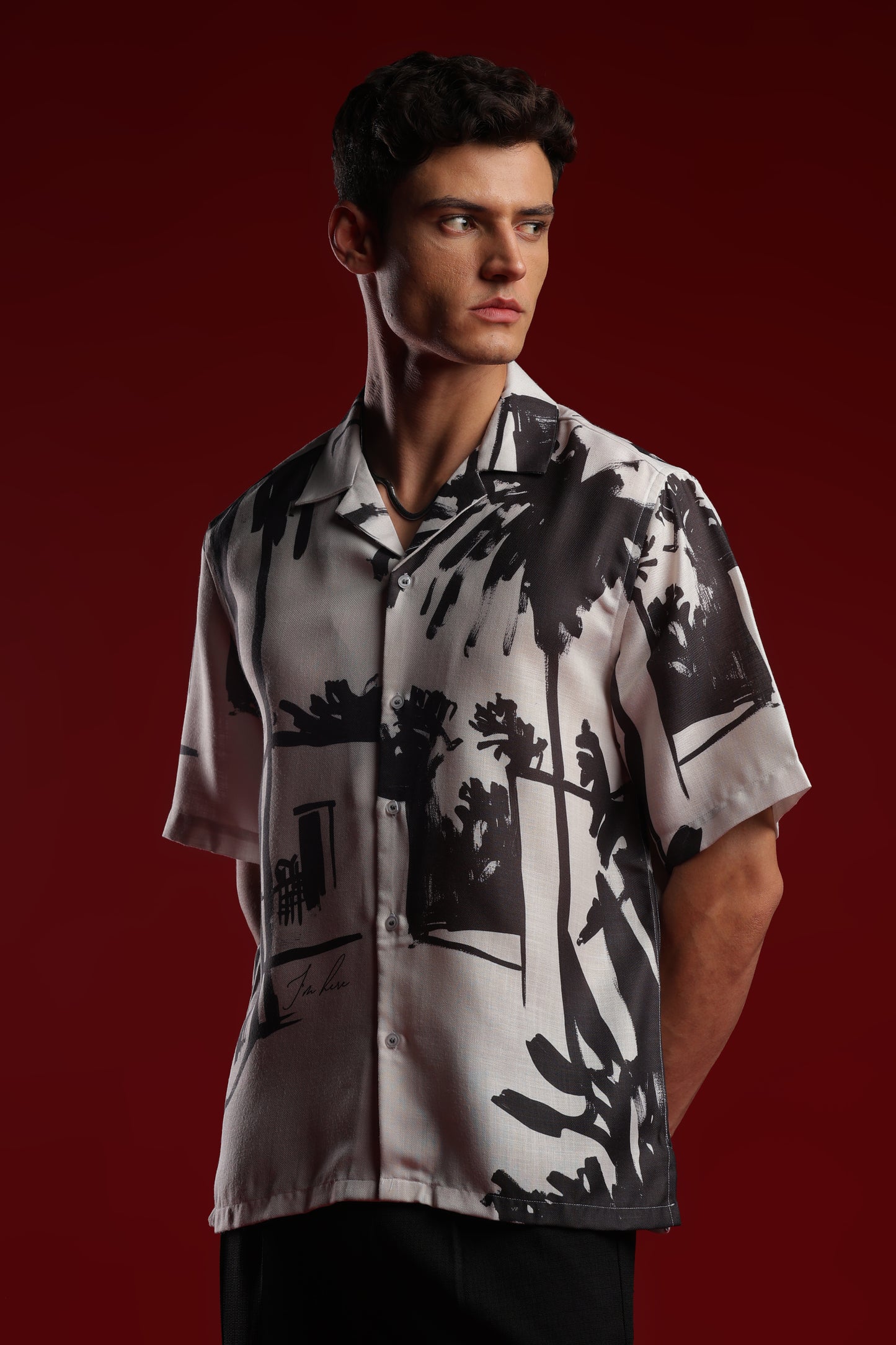 Peace, What I Call Home Resort Collar Shirt