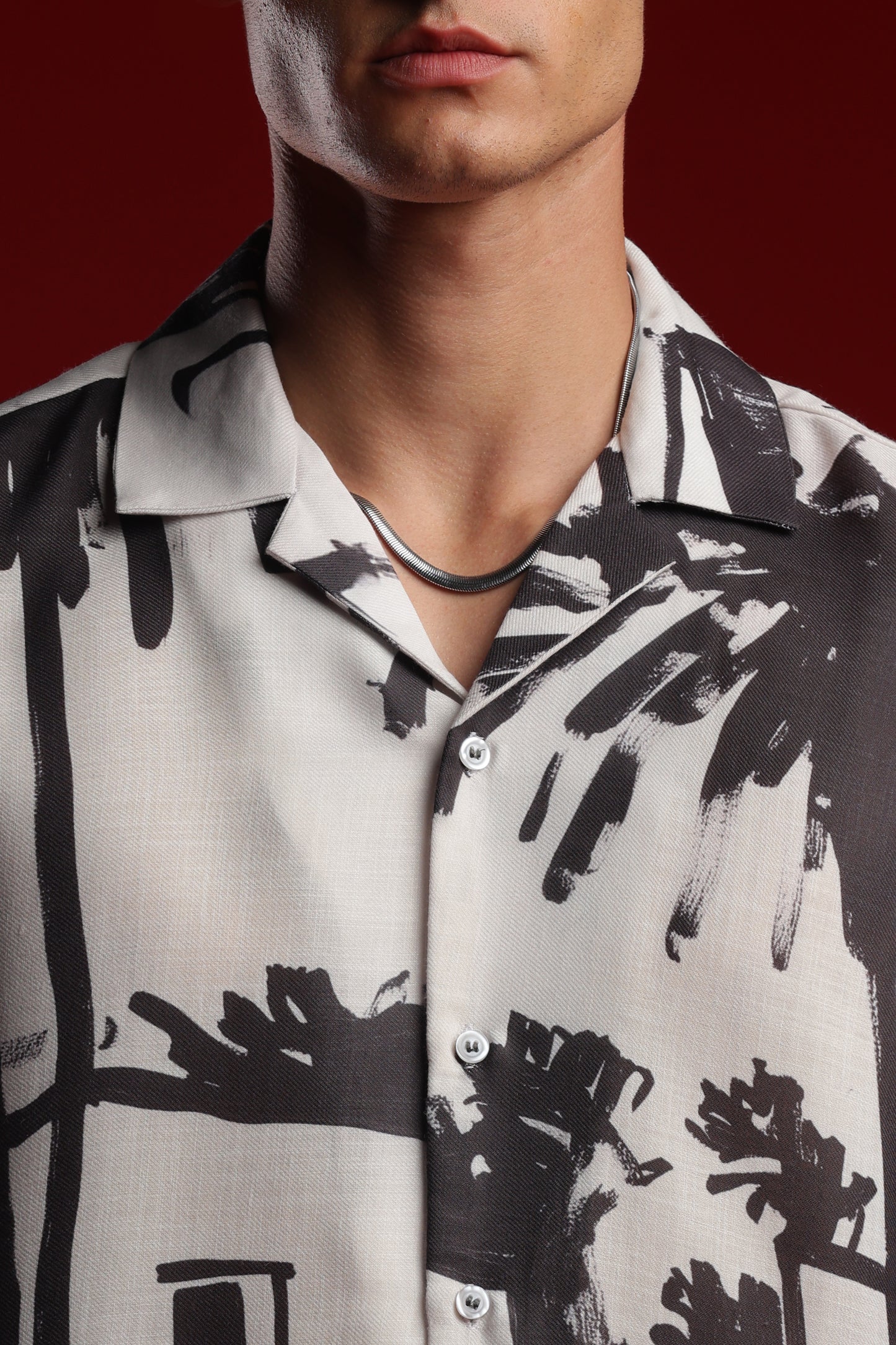 Peace, What I Call Home Resort Collar Shirt