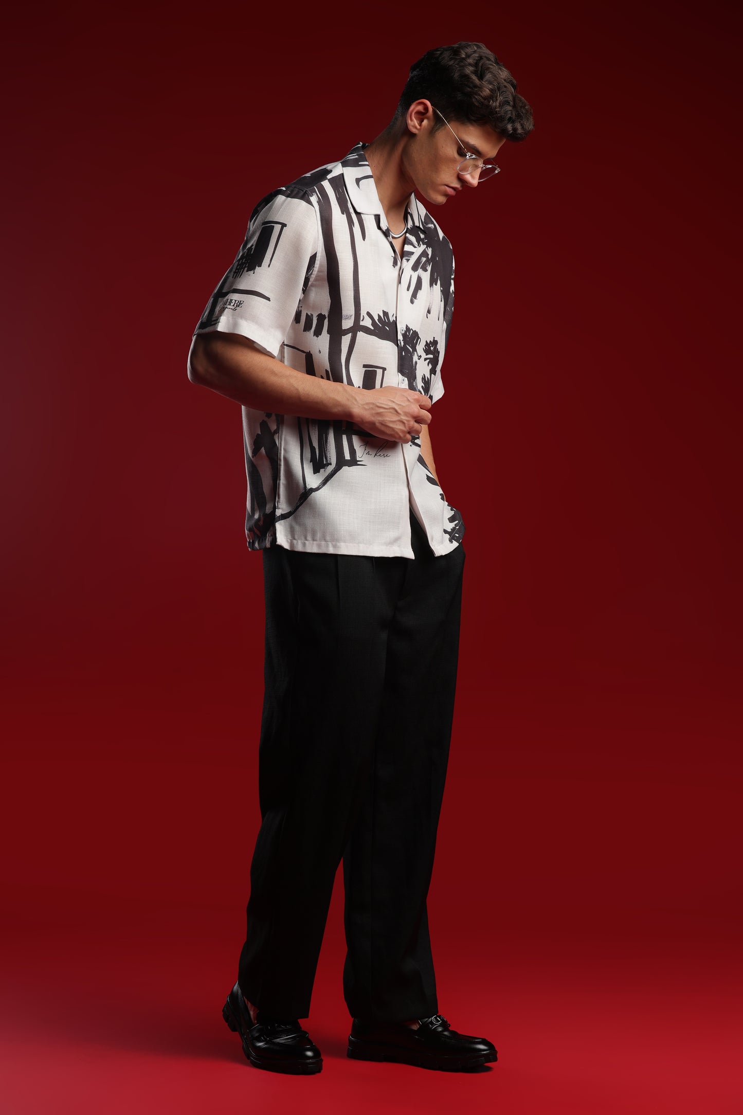 Peace, What I Call Home Resort Collar Shirt