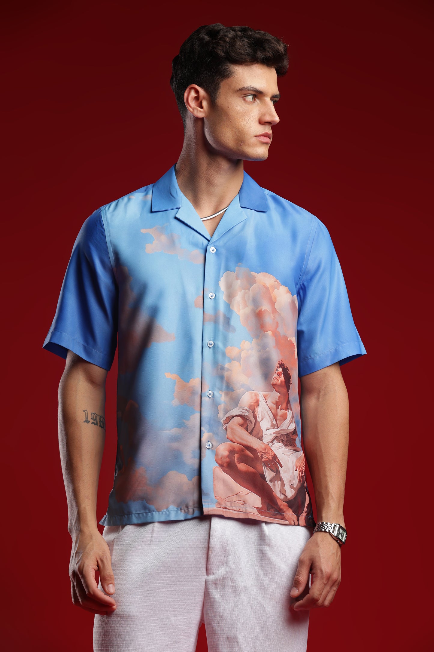 Daedalus The Creator | Half Sleeve Shirt