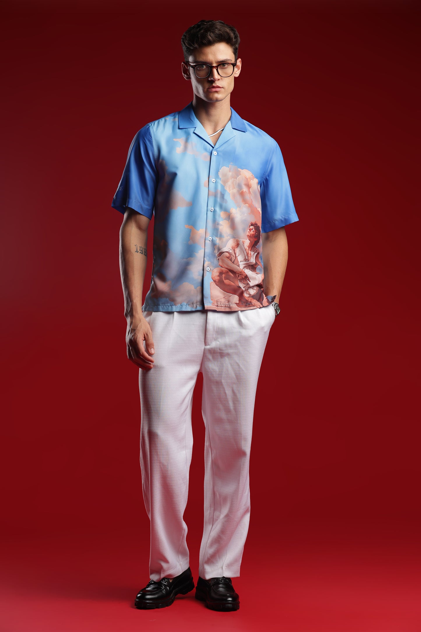 Daedalus The Creator | Half Sleeve Shirt