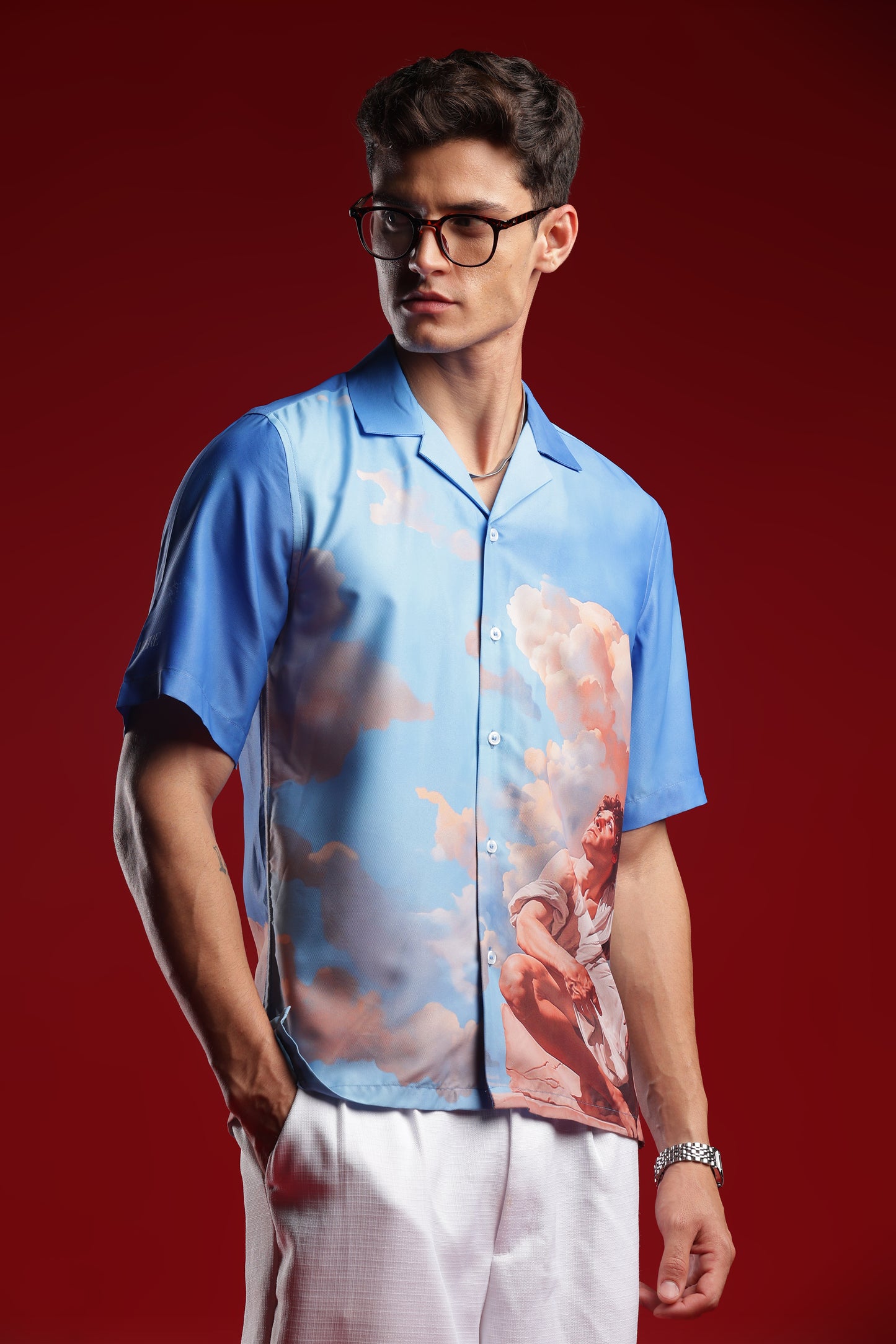 Daedalus The Creator | Half Sleeve Shirt