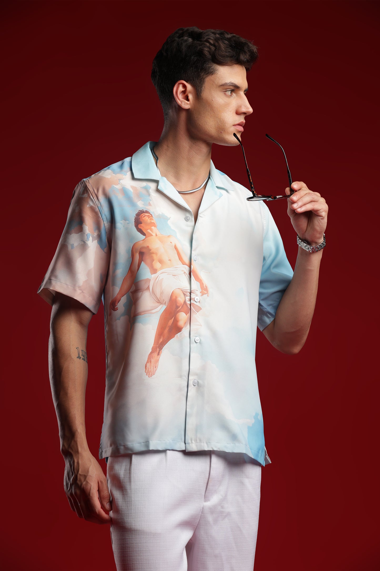 The Falling Icarus Resort Collar Shirt