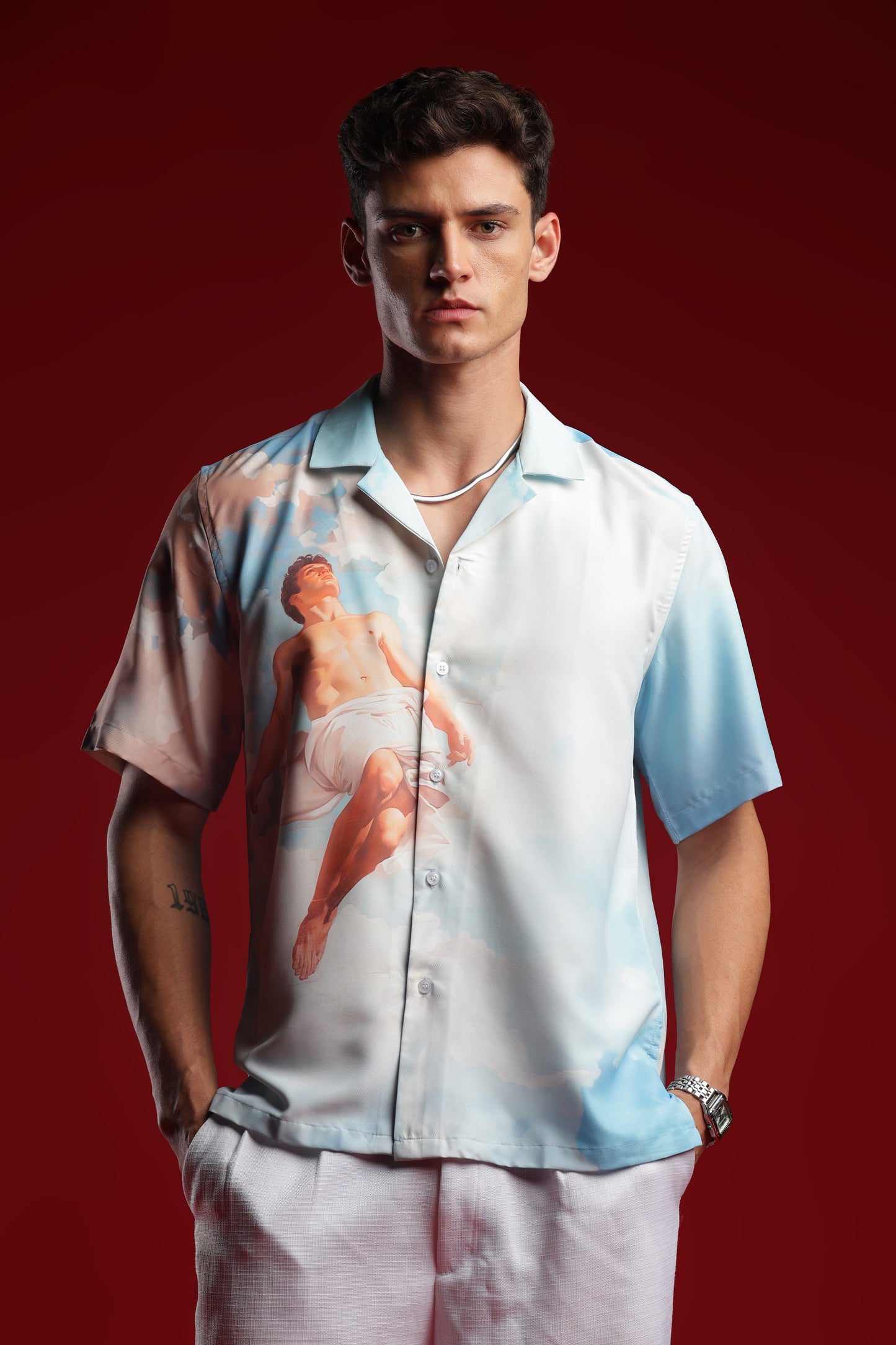 The Falling Icarus Resort Collar Shirt