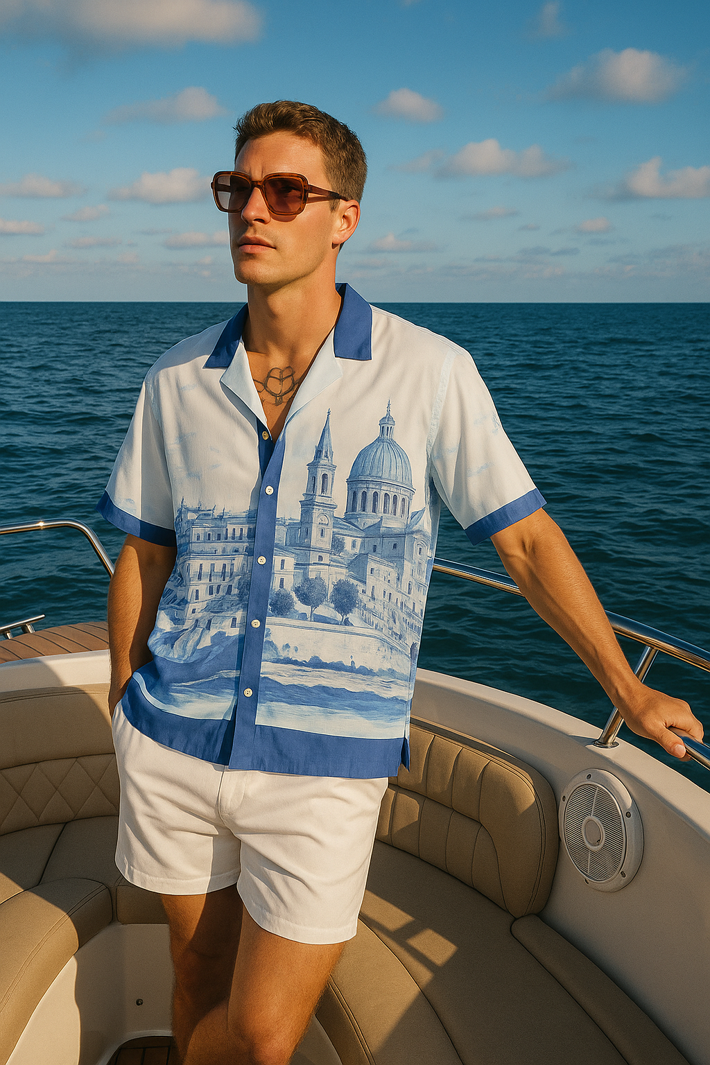 Amalfi Coast | Italy | I'MHERE resort shirt