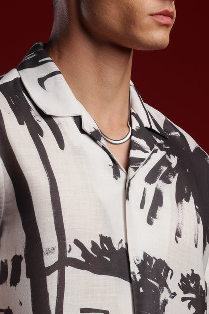 Peace, What I Call Home Resort Collar Shirt