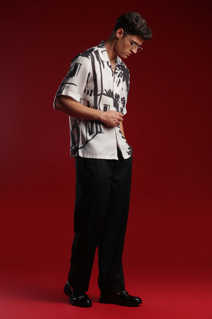 Peace, What I Call Home Resort Collar Shirt