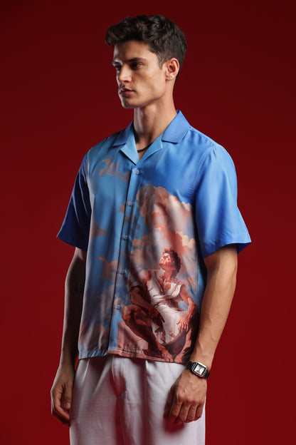 Daedalus The Creator | Half Sleeve Shirt