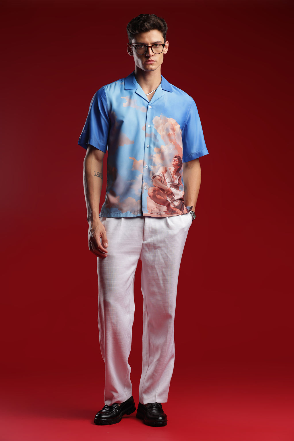 Daedalus The Creator | Half Sleeve Shirt