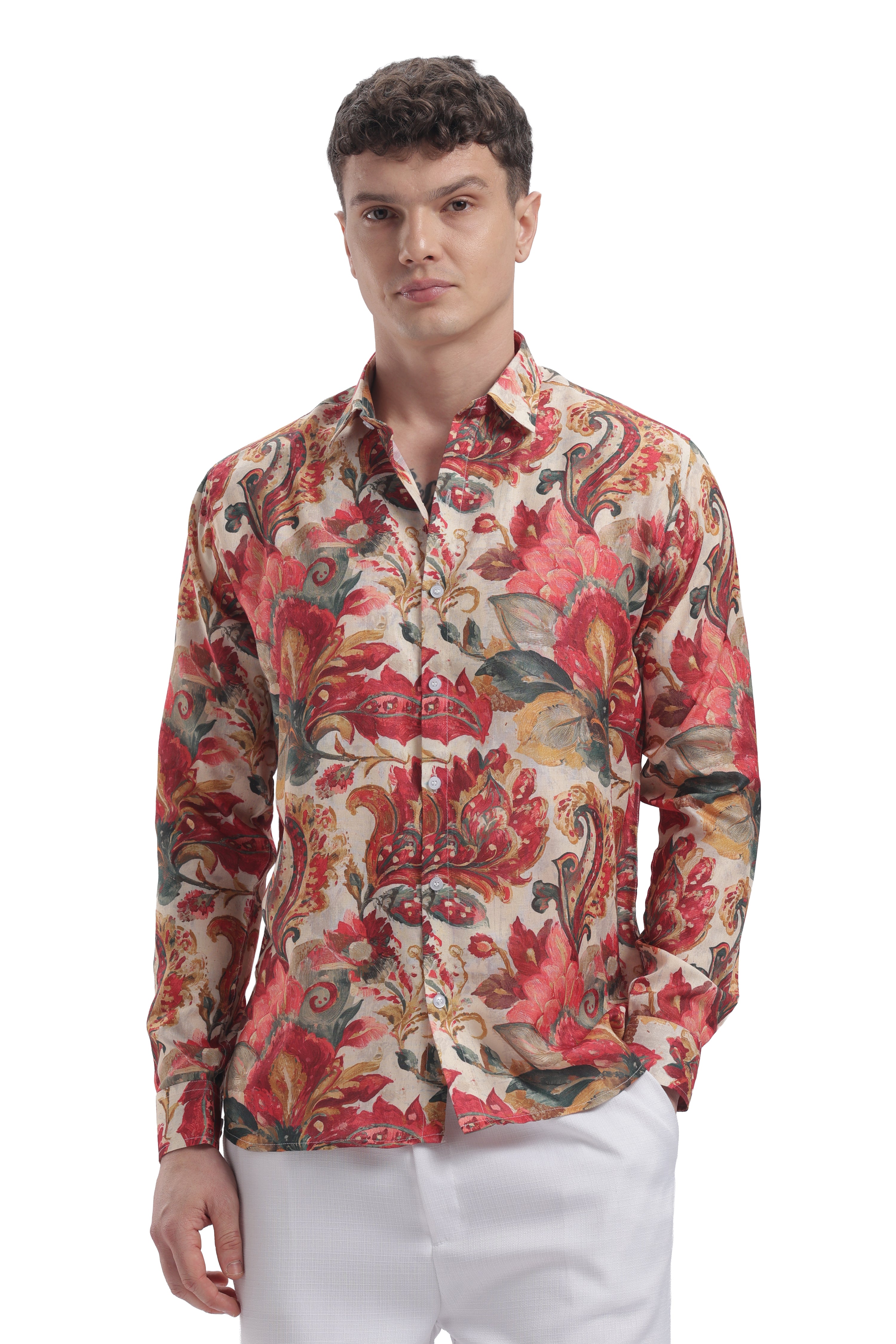 Kalamkari & Chintz | The Signature Shirt I'M HERE Essentials