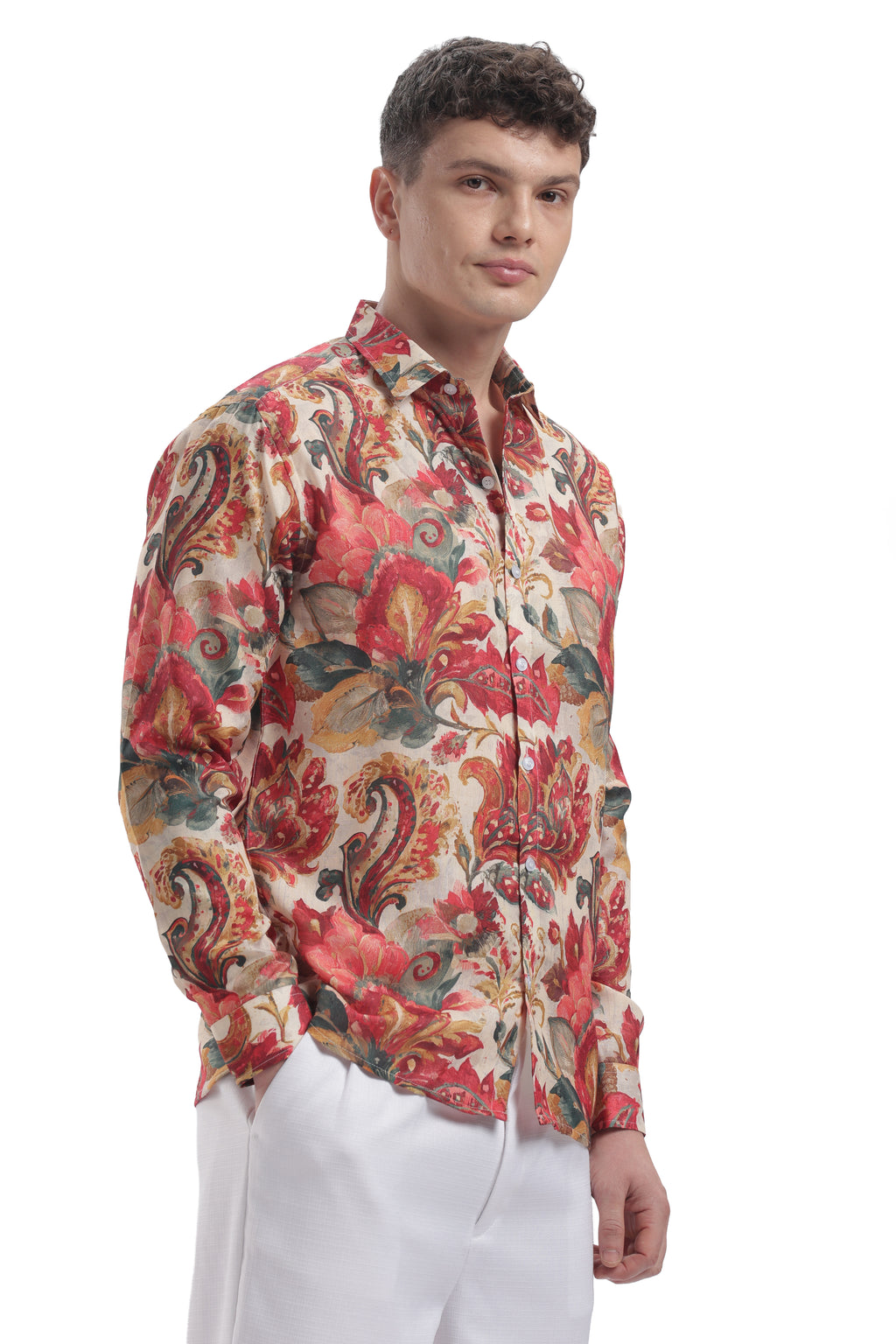 Kalamkari & Chintz | The Signature Shirt I'M HERE Essentials