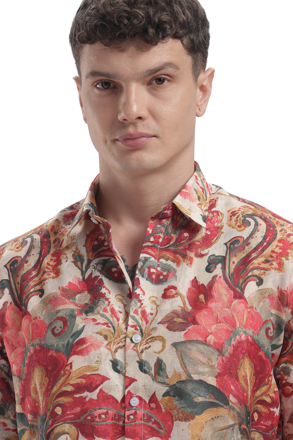 Kalamkari & Chintz | The Signature Shirt I'M HERE Essentials