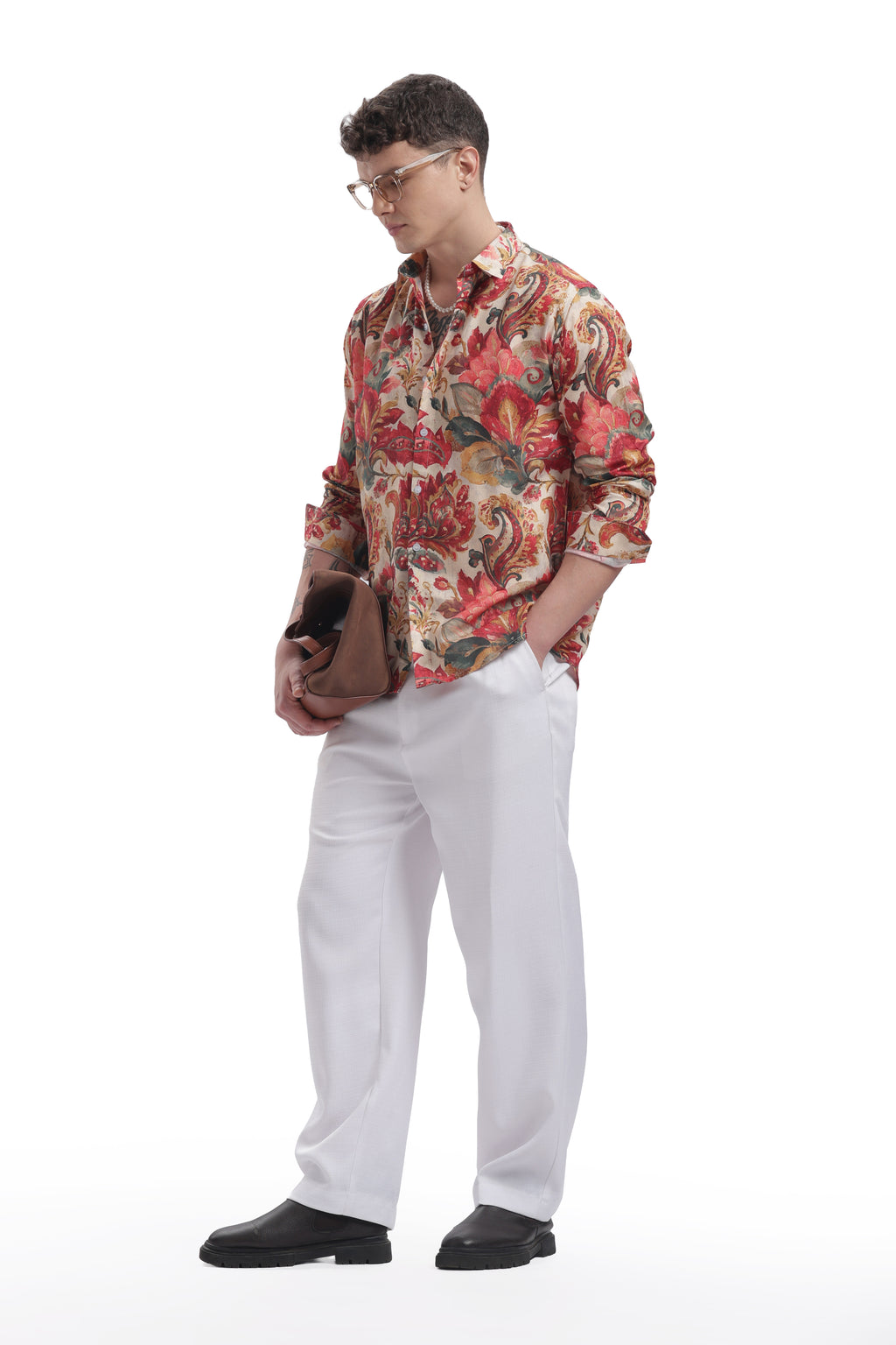 Kalamkari & Chintz | The Signature Shirt I'M HERE Essentials