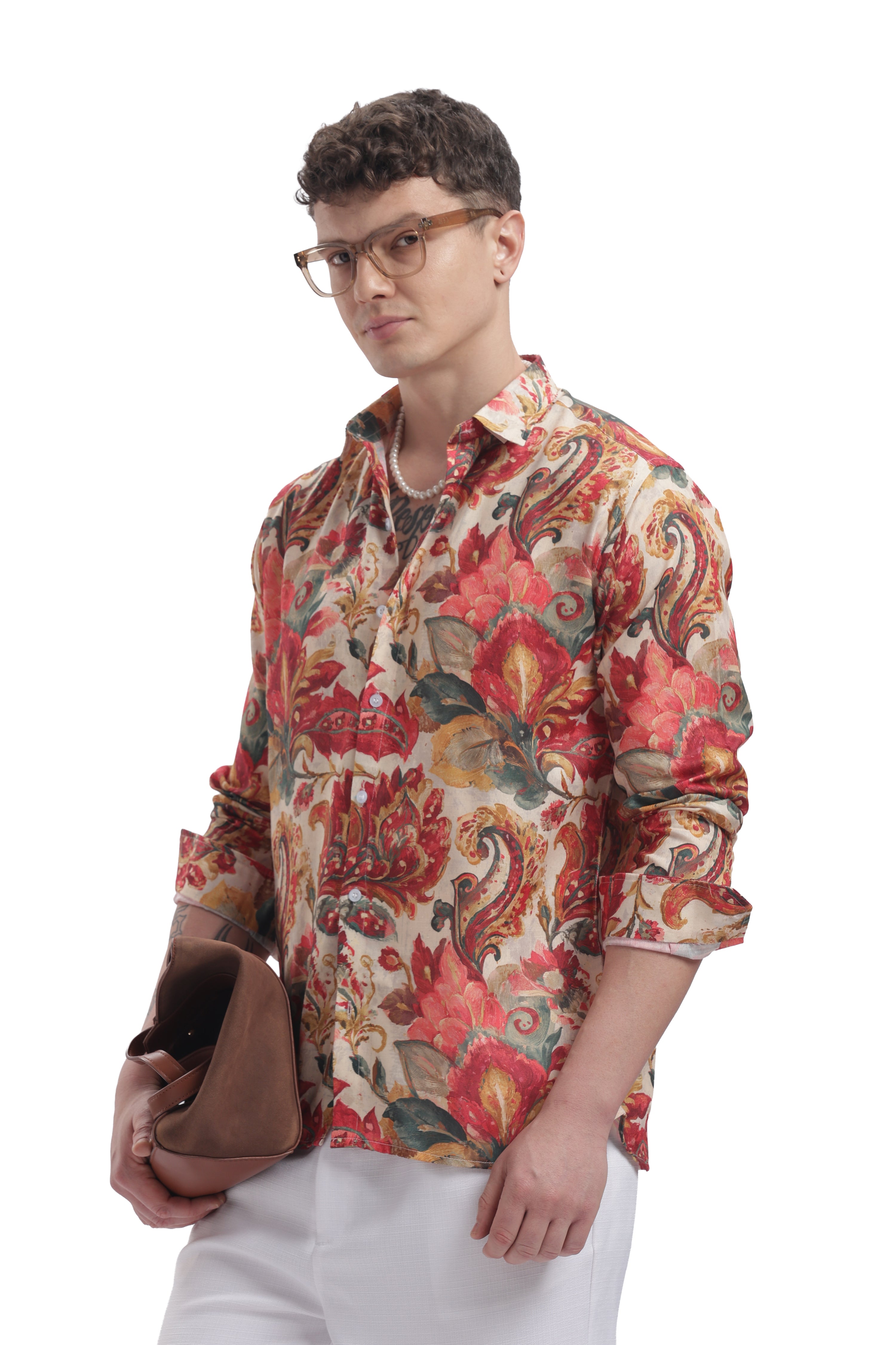 Kalamkari & Chintz | The Signature Shirt I'M HERE Essentials