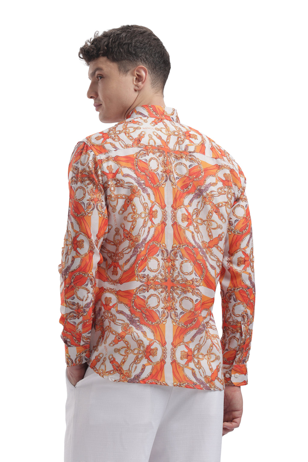 I'MHERE Essentials Orange Street full sleeve shirt