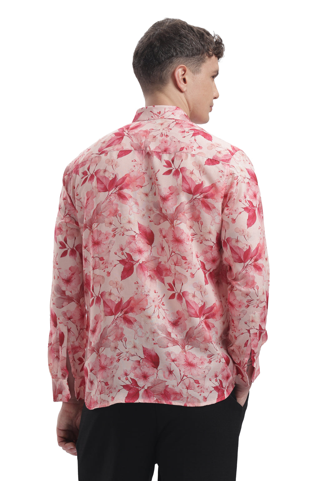 Peach Petals I'MHERE Essentials full sleeve shirts