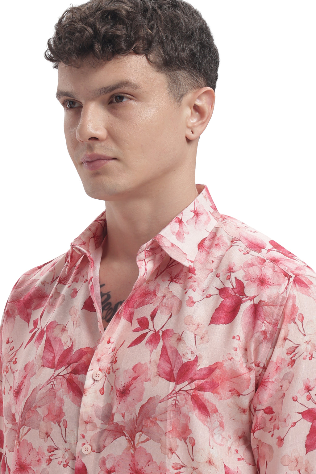 Peach Petals I'MHERE Essentials full sleeve shirts