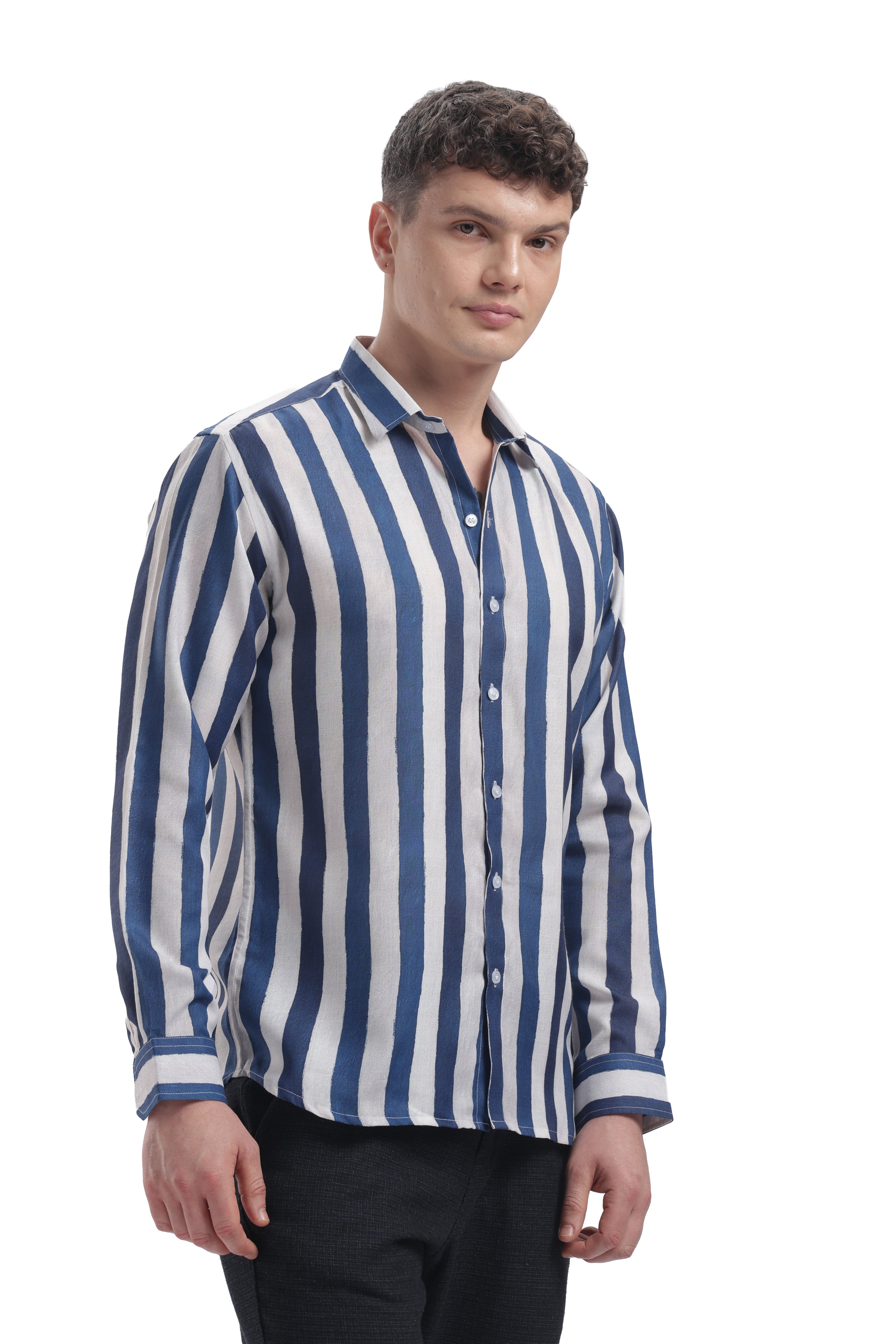 Dull Stripe I'mhere essential shirt