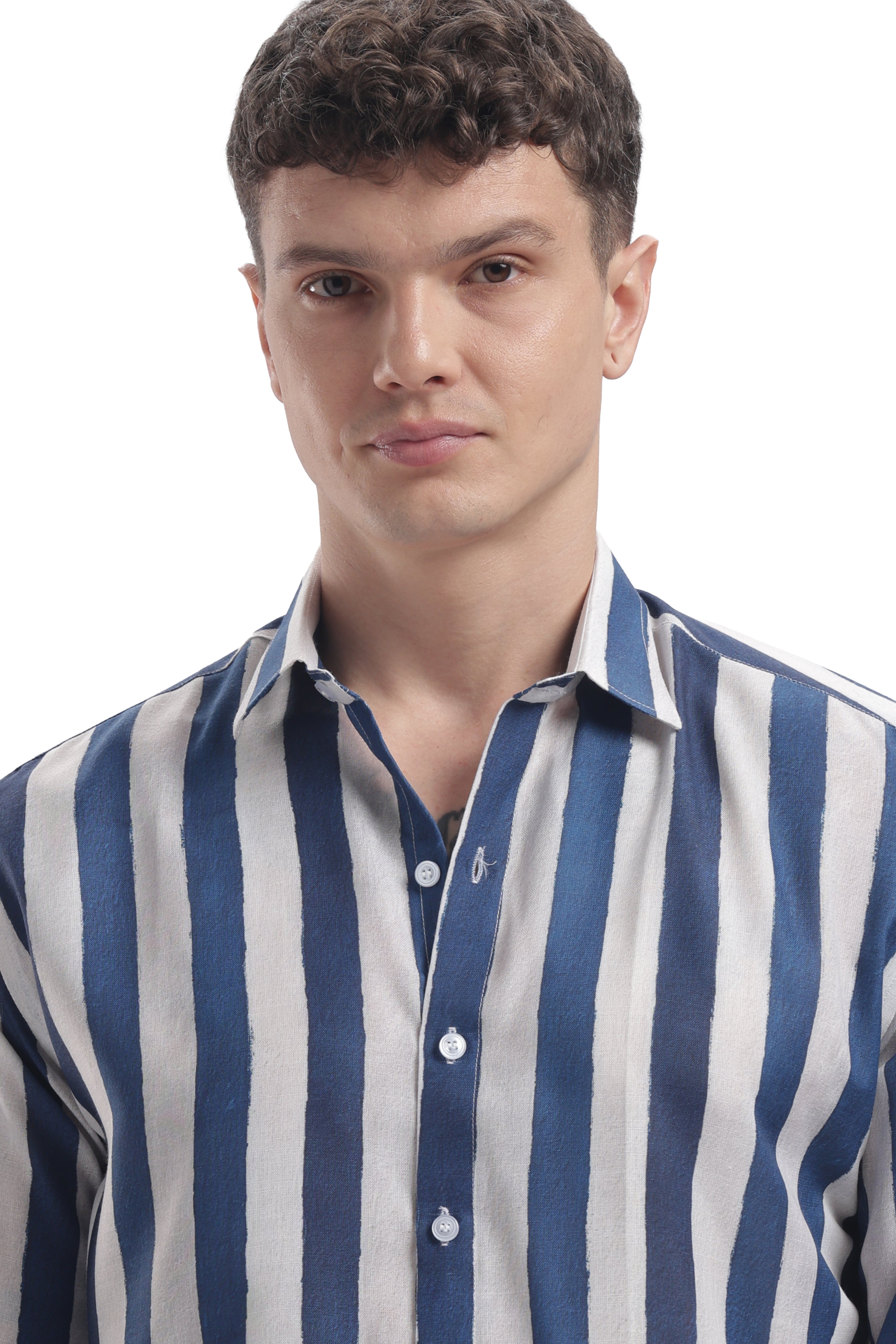 Dull Stripe I'mhere essential shirt