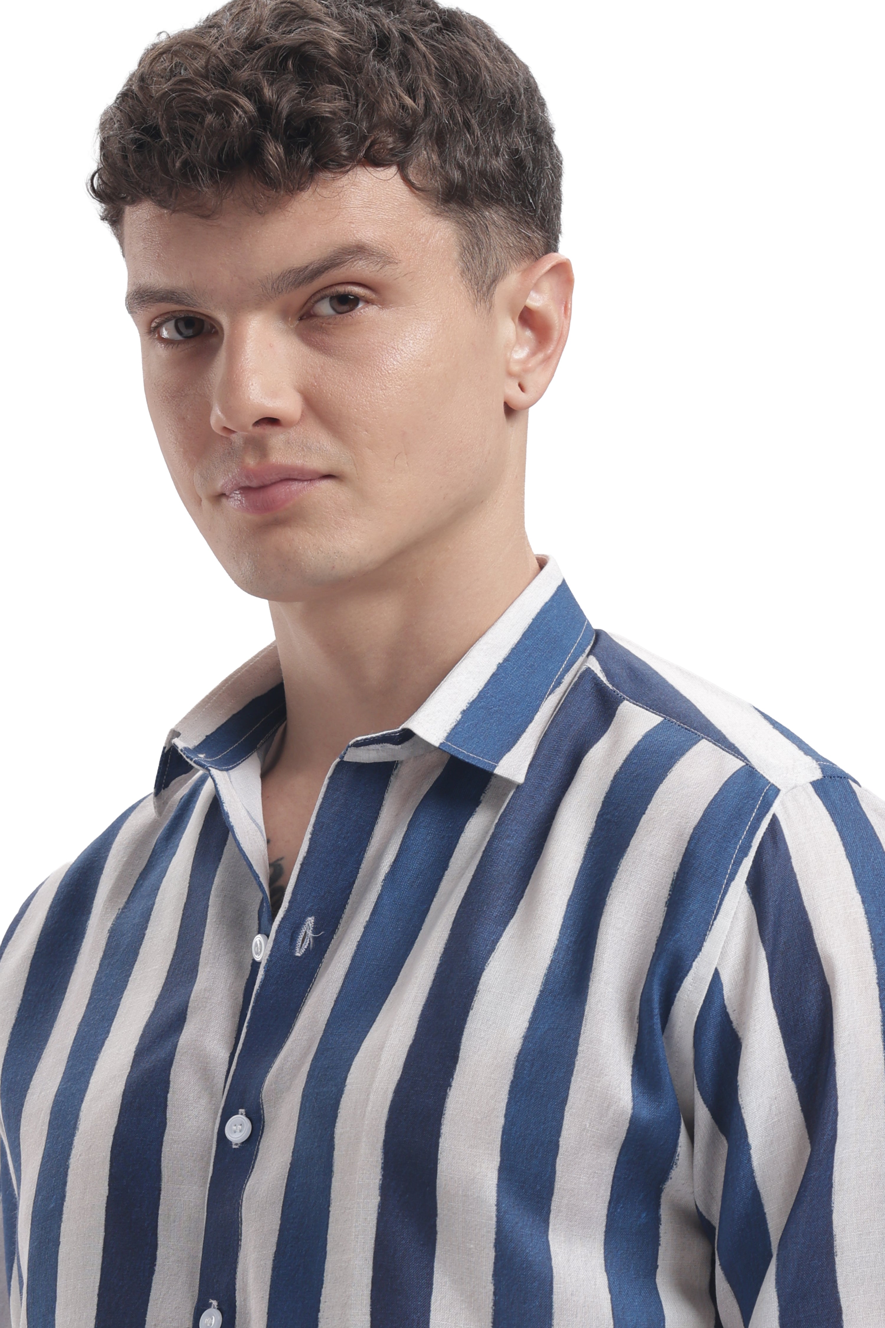 Dull Stripe I'mhere essential shirt