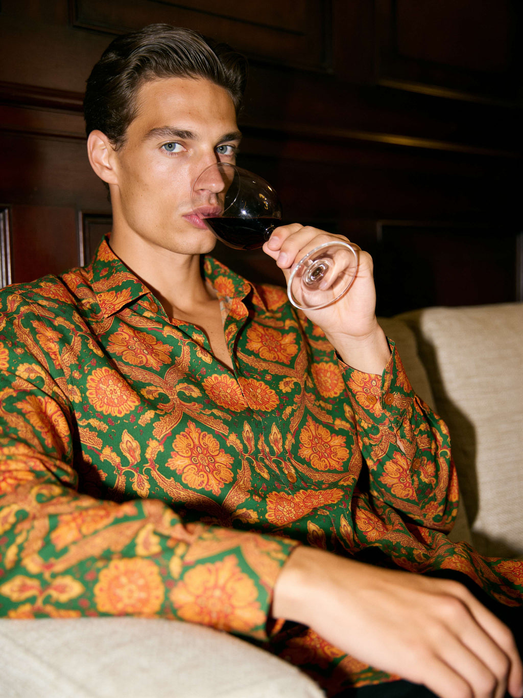 Wild Royalty Printed Full Sleeve Shirt | I'M HERE