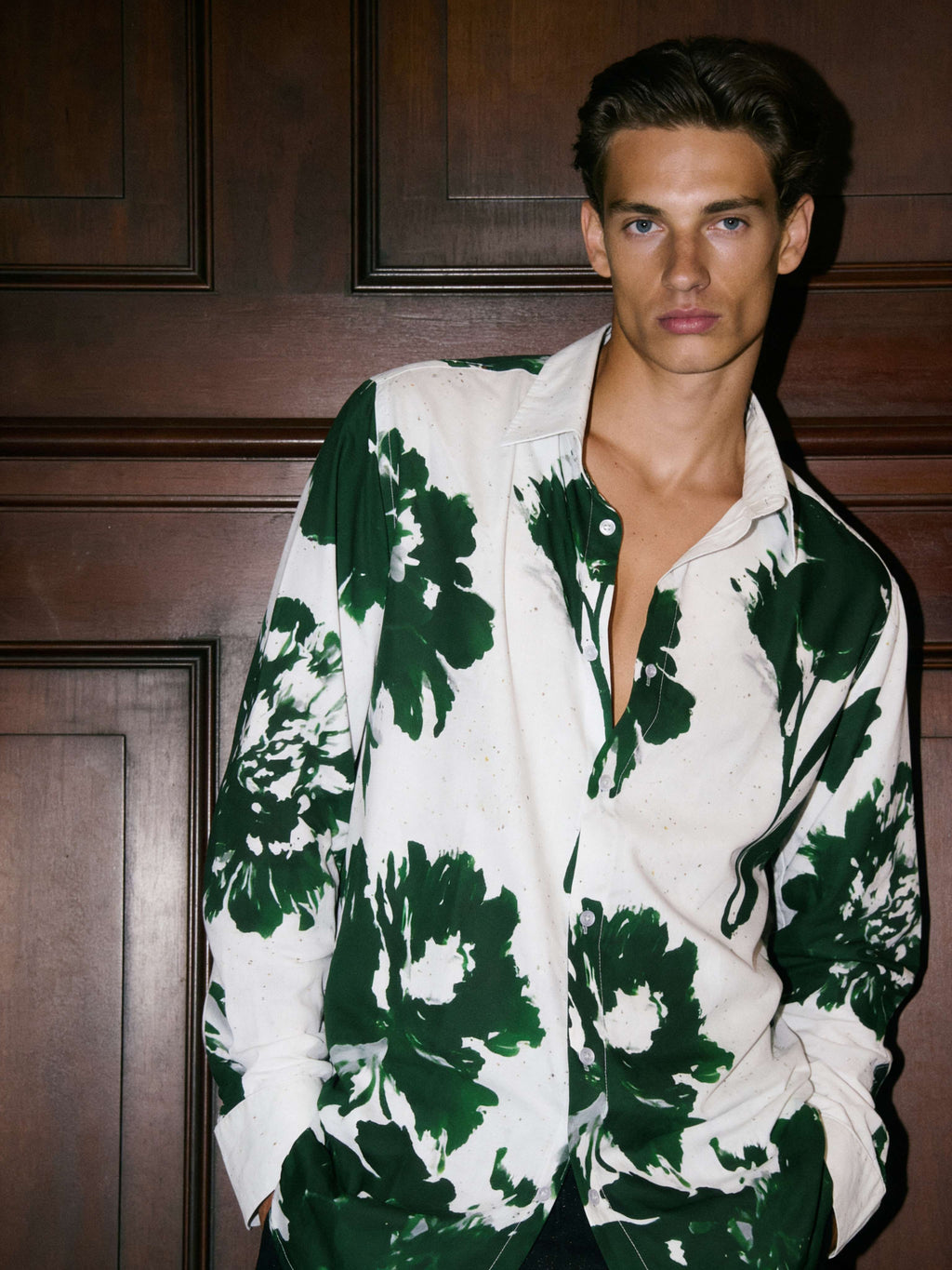 Off The Canvas Full Sleeve Shirt | I’M HERE
