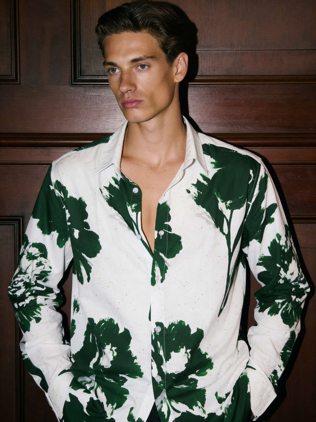 Off The Canvas Full Sleeve Shirt | I’M HERE