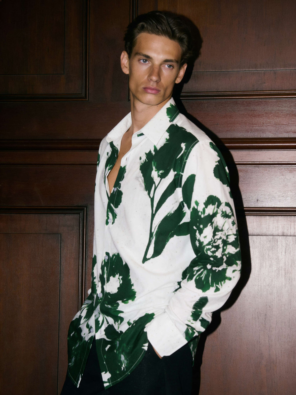 Off The Canvas Full Sleeve Shirt | I’M HERE