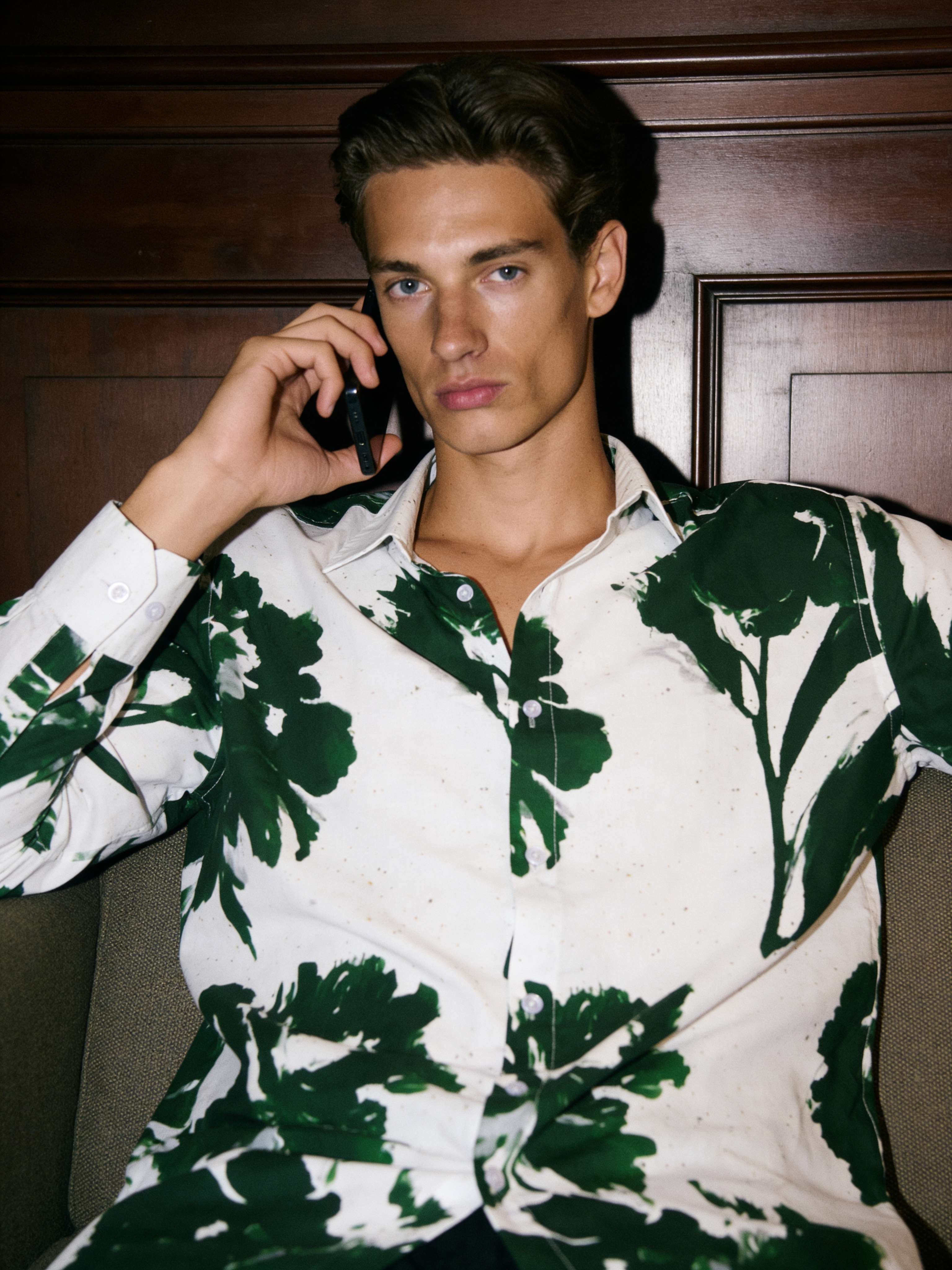 Off The Canvas Full Sleeve Shirt | I’M HERE
