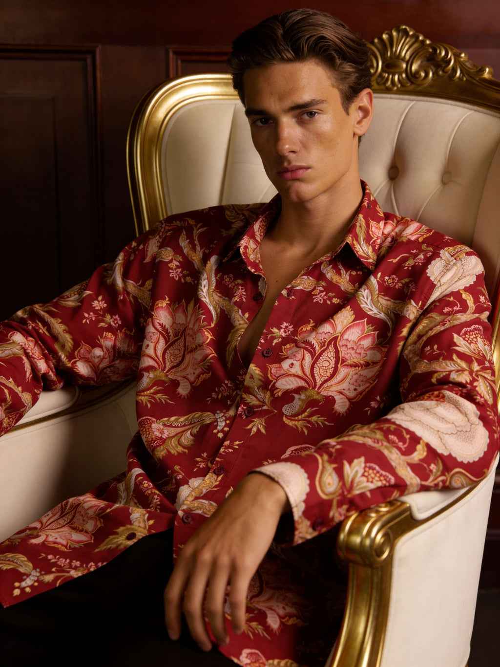 Palace Garden Printed Full Sleeve Shirt | I'M HERE