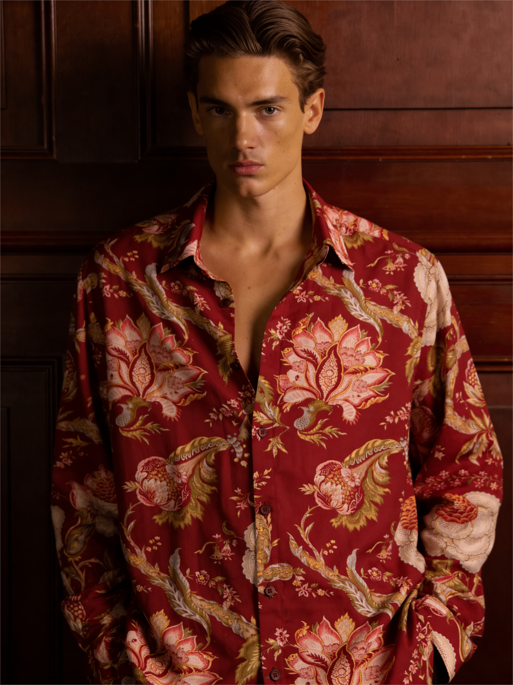 Palace Garden Printed Full Sleeve Shirt | I'M HERE