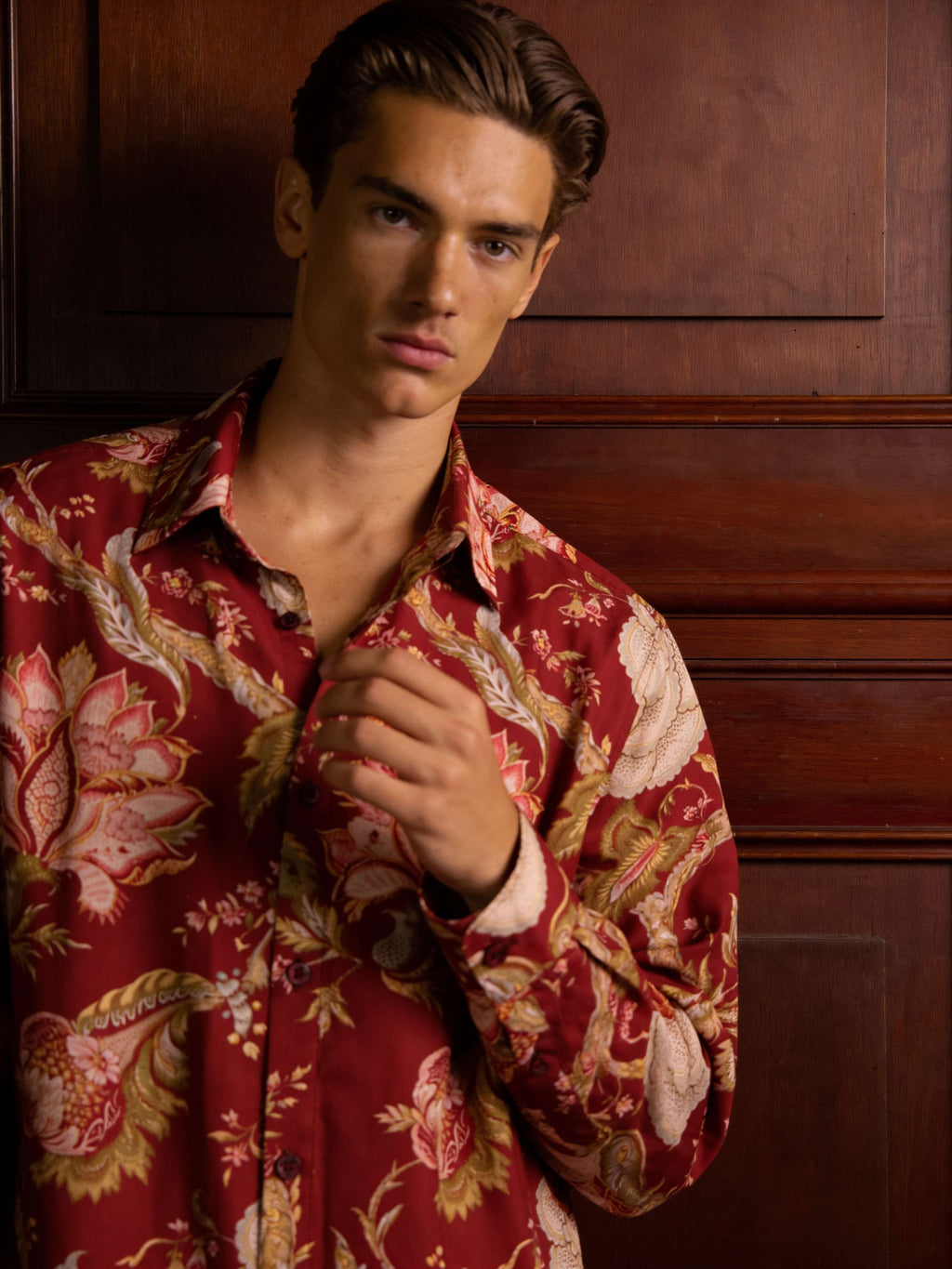 Palace Garden Printed Full Sleeve Shirt | I'M HERE