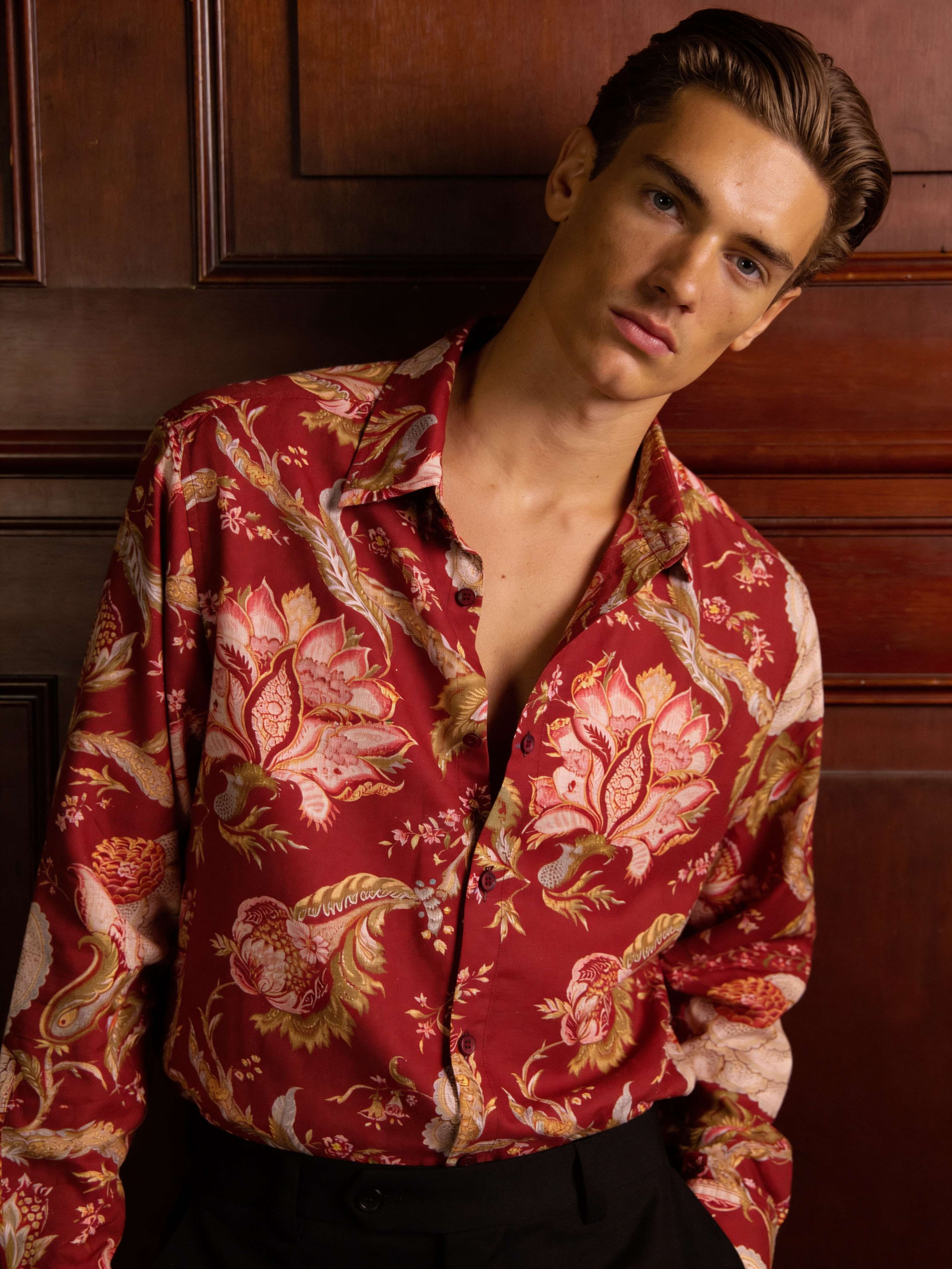 Palace Garden Printed Full Sleeve Shirt | I'M HERE