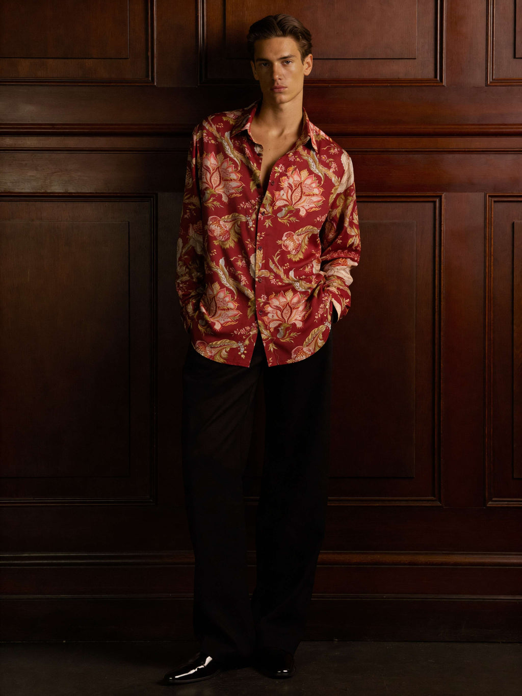 Palace Garden Printed Full Sleeve Shirt | I'M HERE
