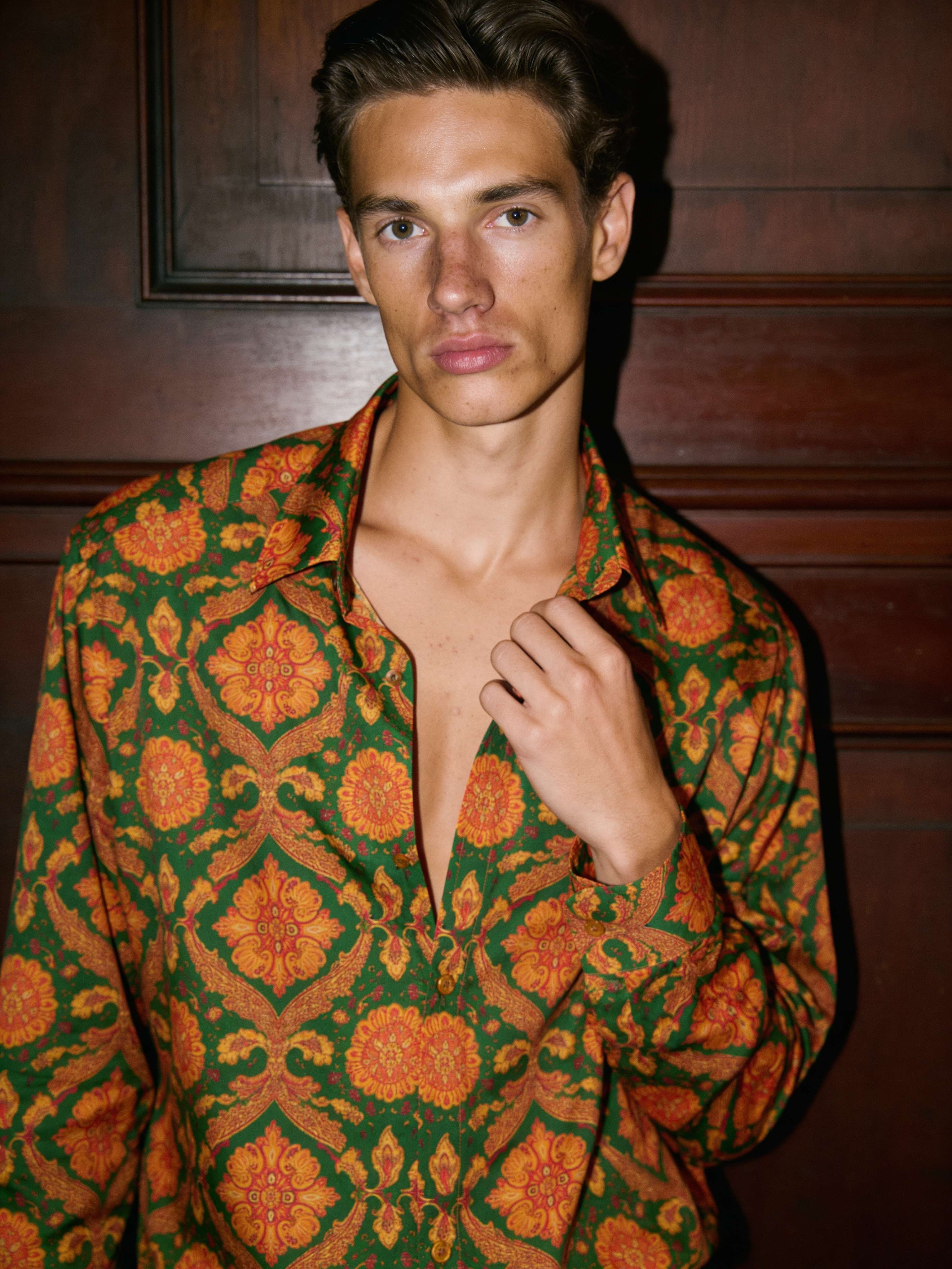 Wild Royalty Printed Full Sleeve Shirt | I'M HERE