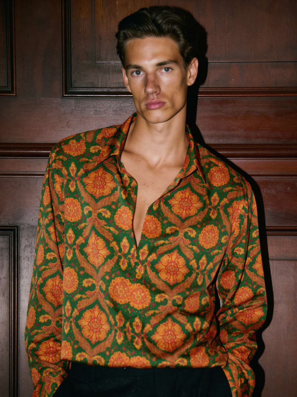 Wild Royalty Printed Full Sleeve Shirt | I'M HERE