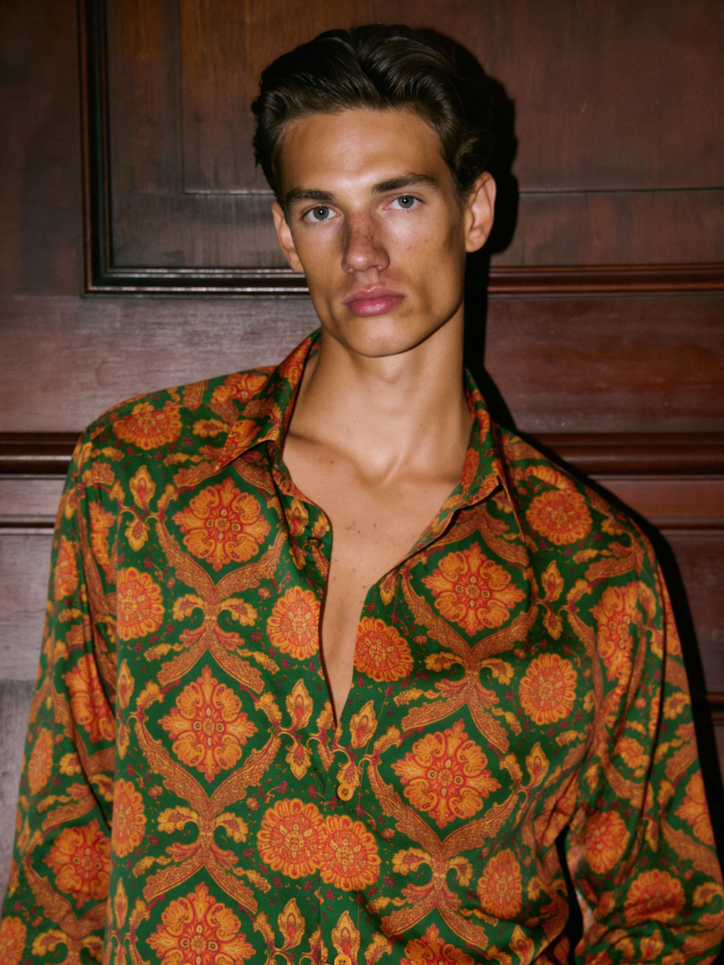 Wild Royalty Printed Full Sleeve Shirt | I'M HERE