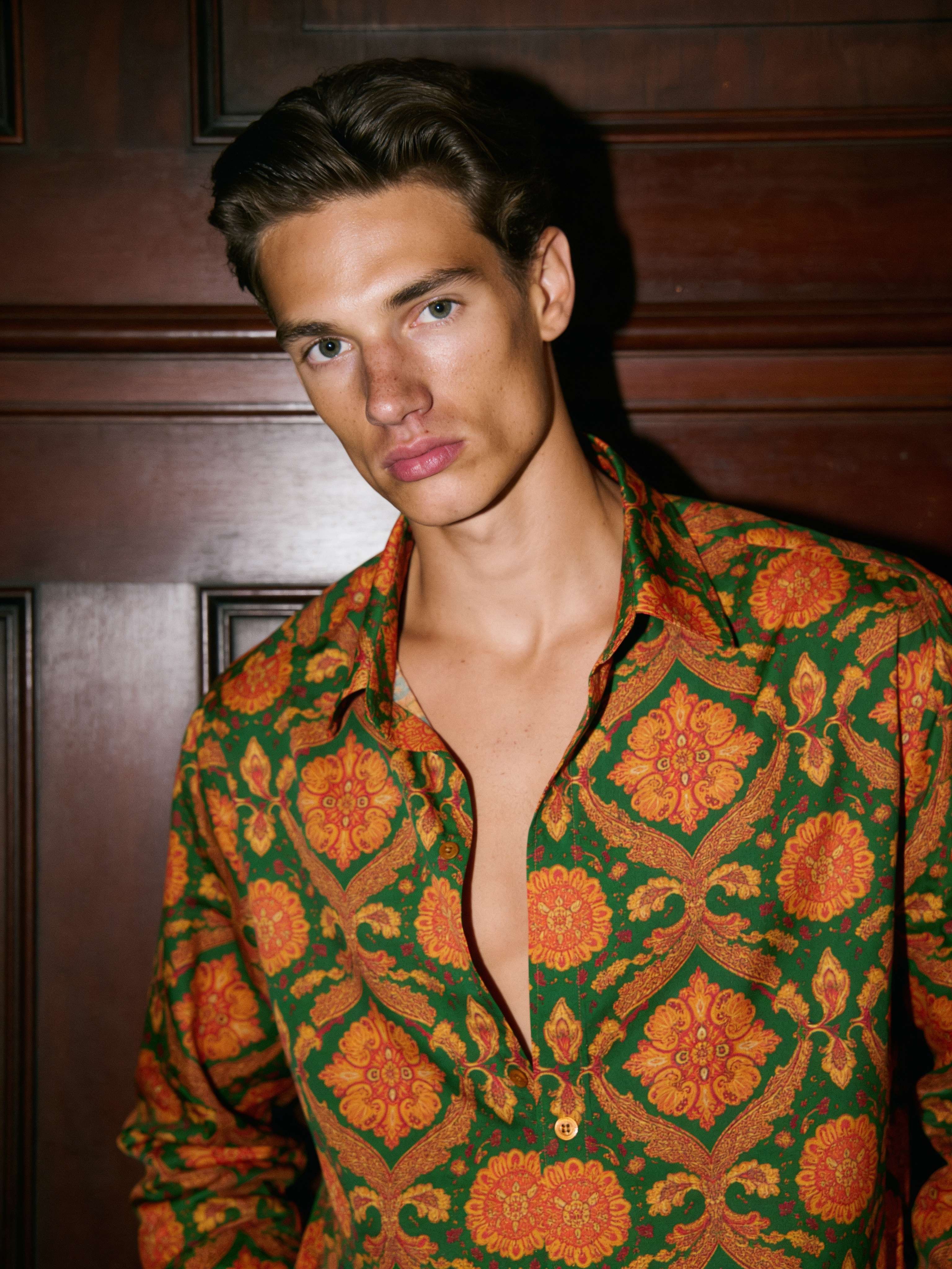 Wild Royalty Printed Full Sleeve Shirt | I'M HERE