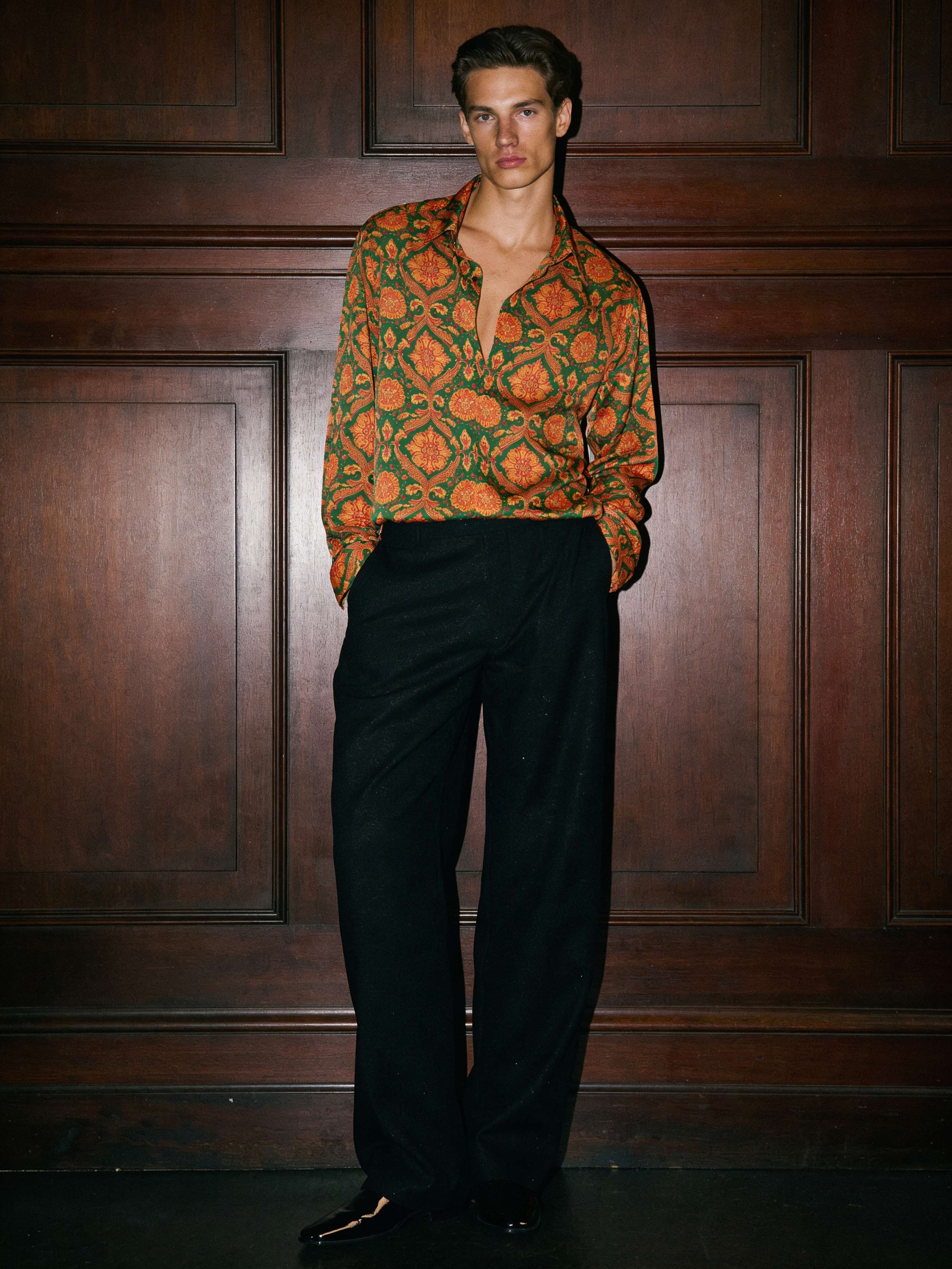 Wild Royalty Printed Full Sleeve Shirt | I'M HERE