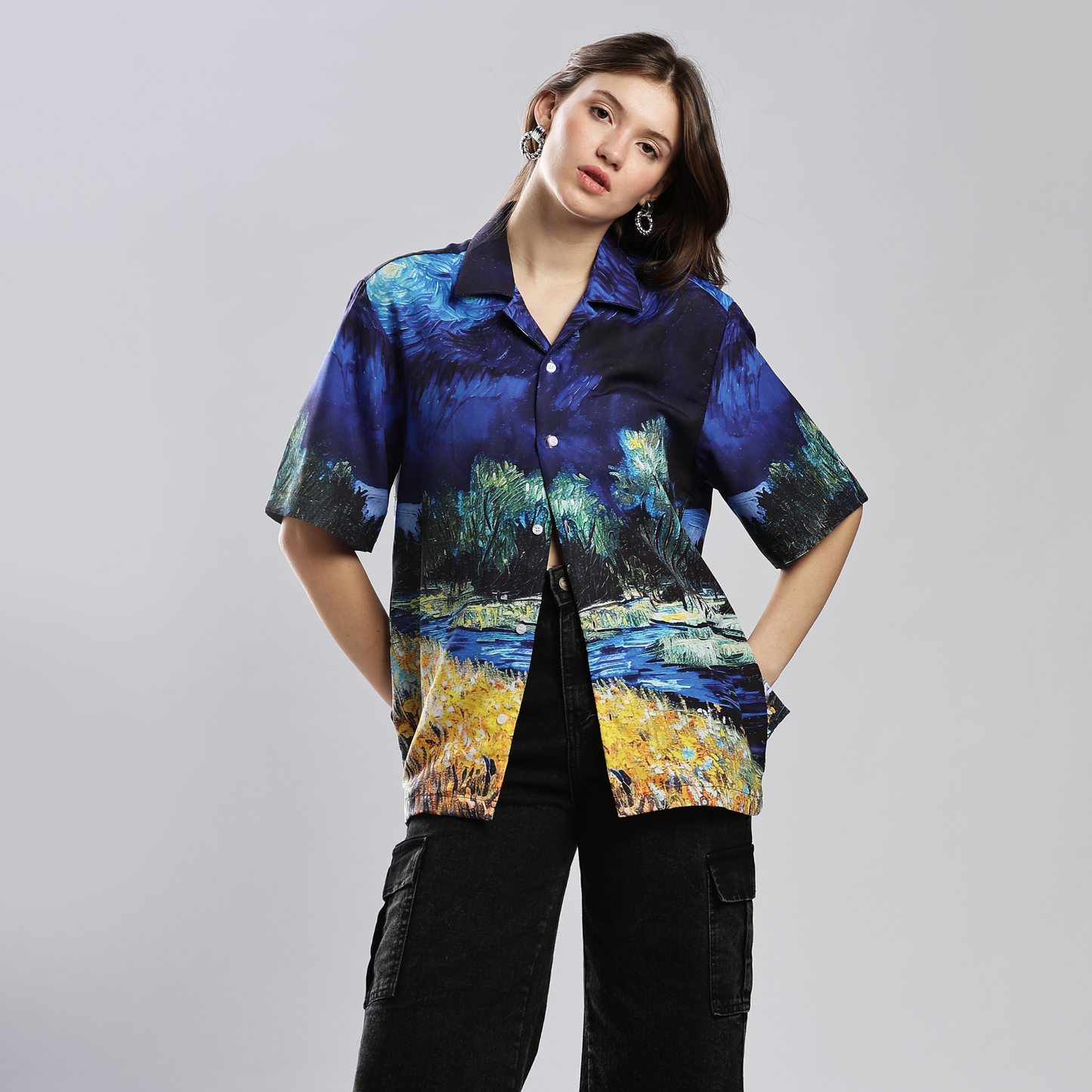 Van Gogh Resort collar shirt