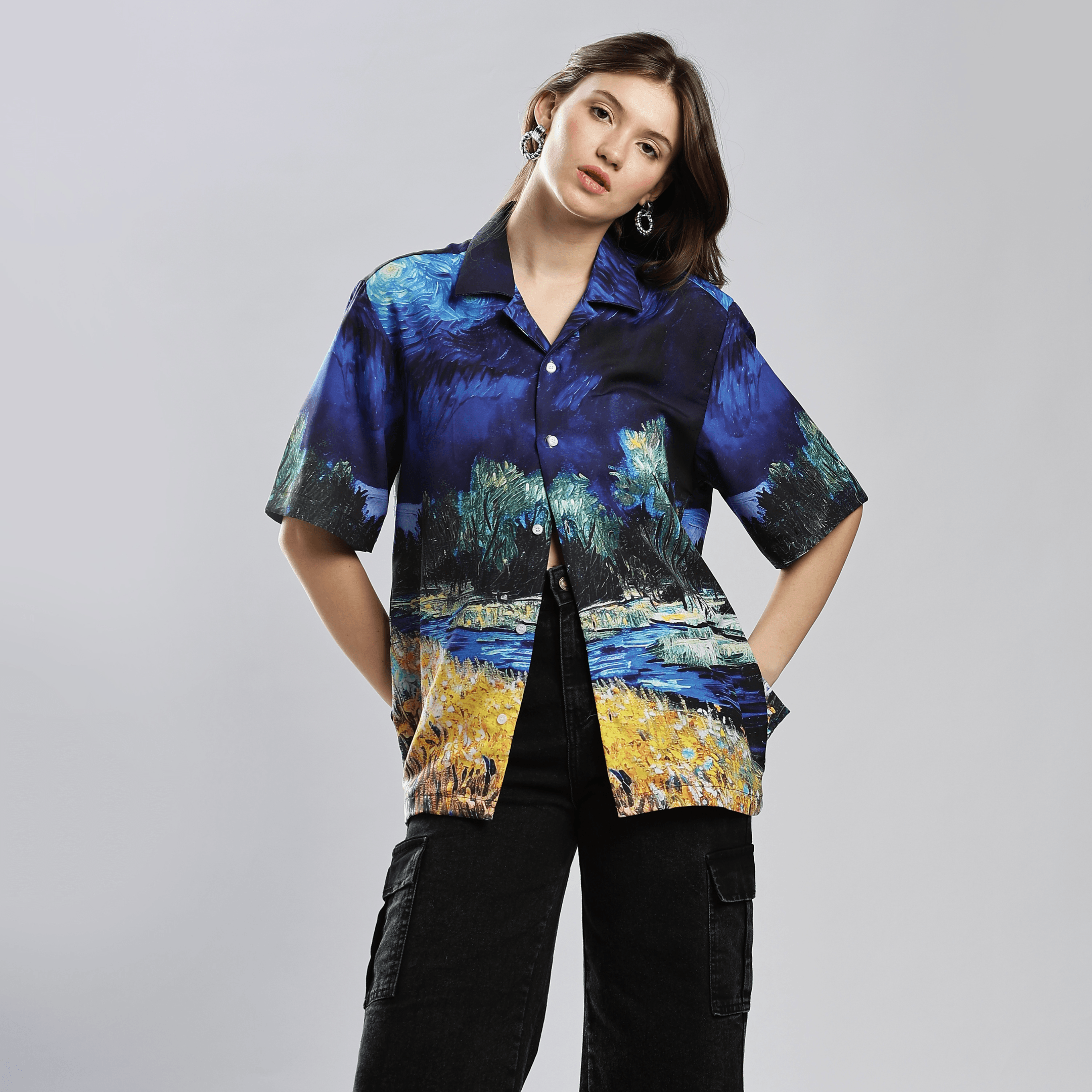 Van Gogh Resort Collar Shirt