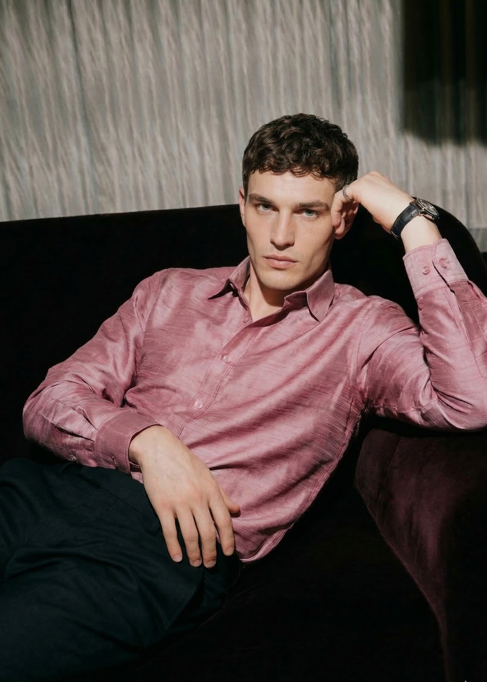 Raphael Silk-Linen Shirt | I'M HERE