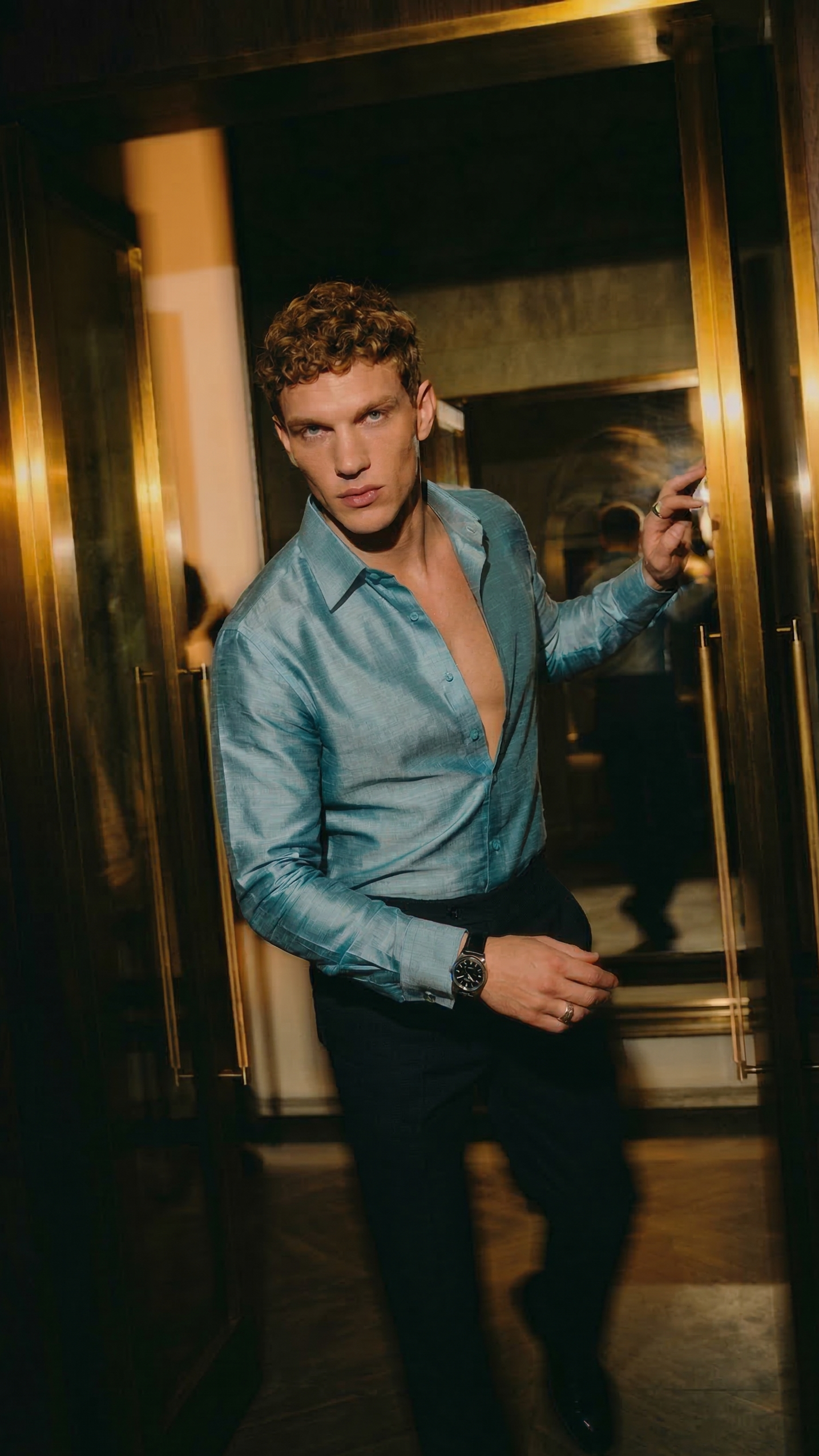 Raphael Silk-Linen Shirt | I'M HERE