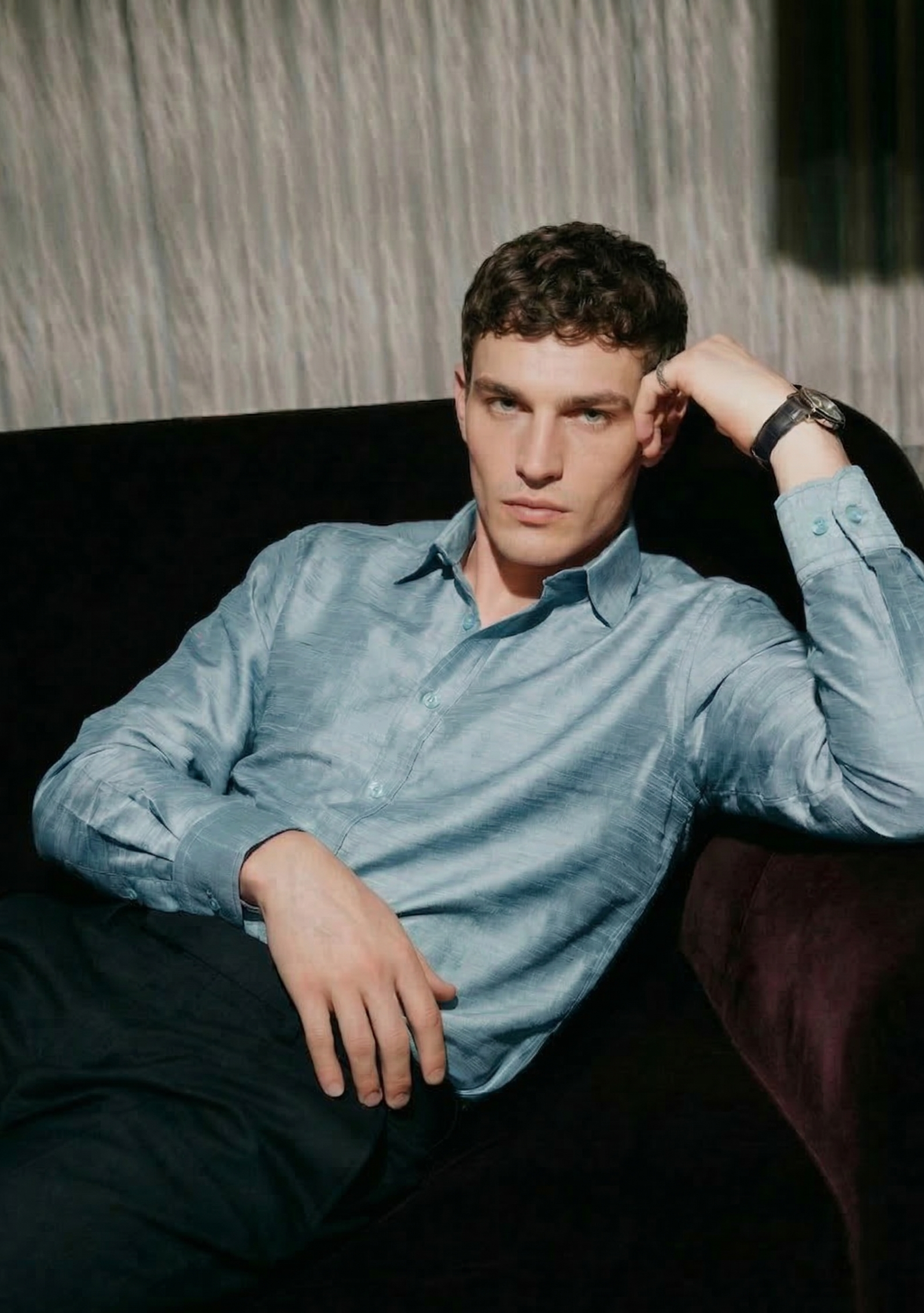 Raphael Silk-Linen Shirt | I'M HERE