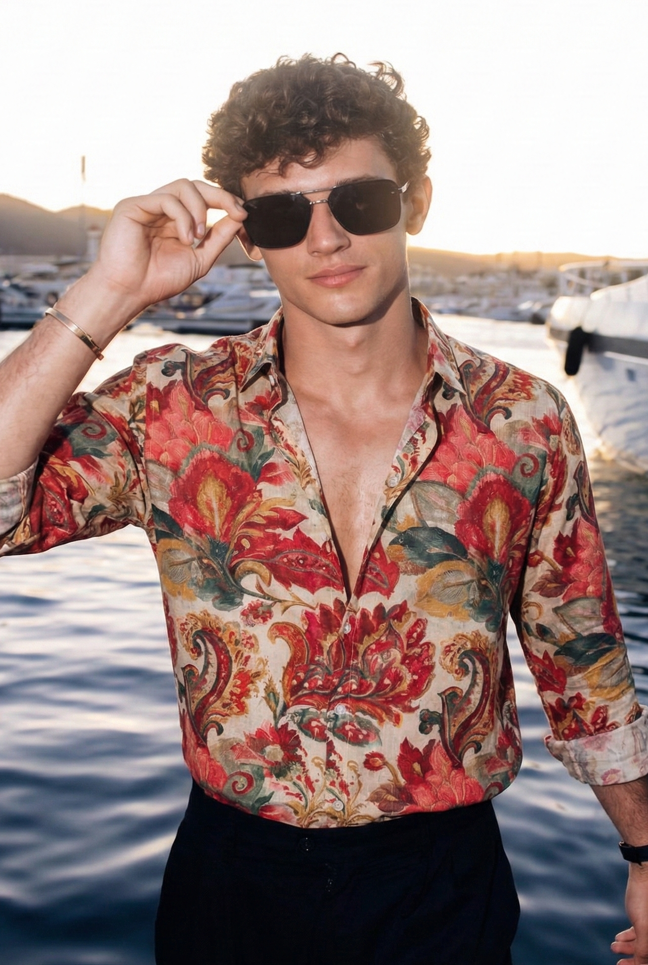 Kalamkari & Chintz | The Signature Shirt I'M HERE Essentials