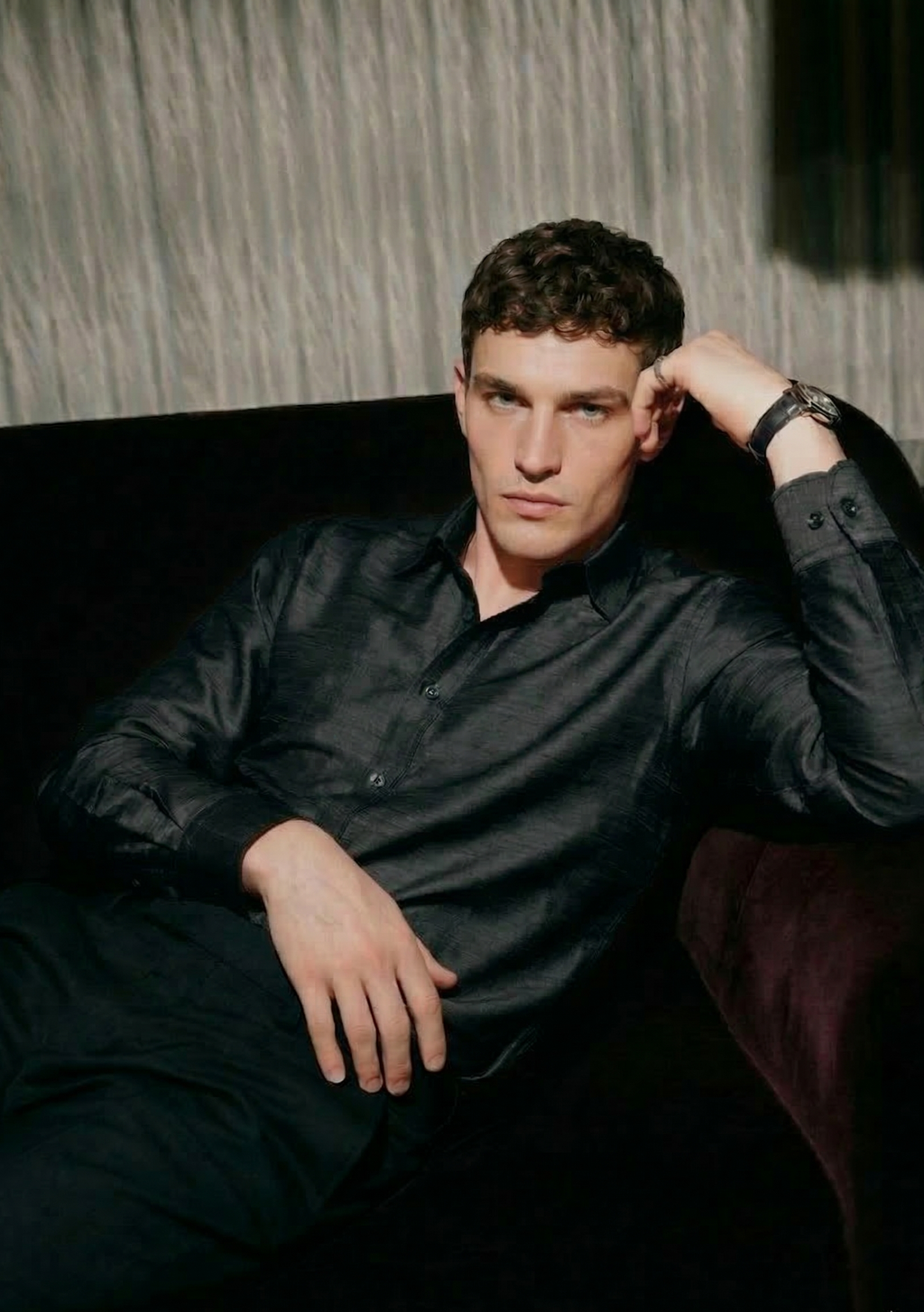 Raphael Silk-Linen Shirt | I'M HERE