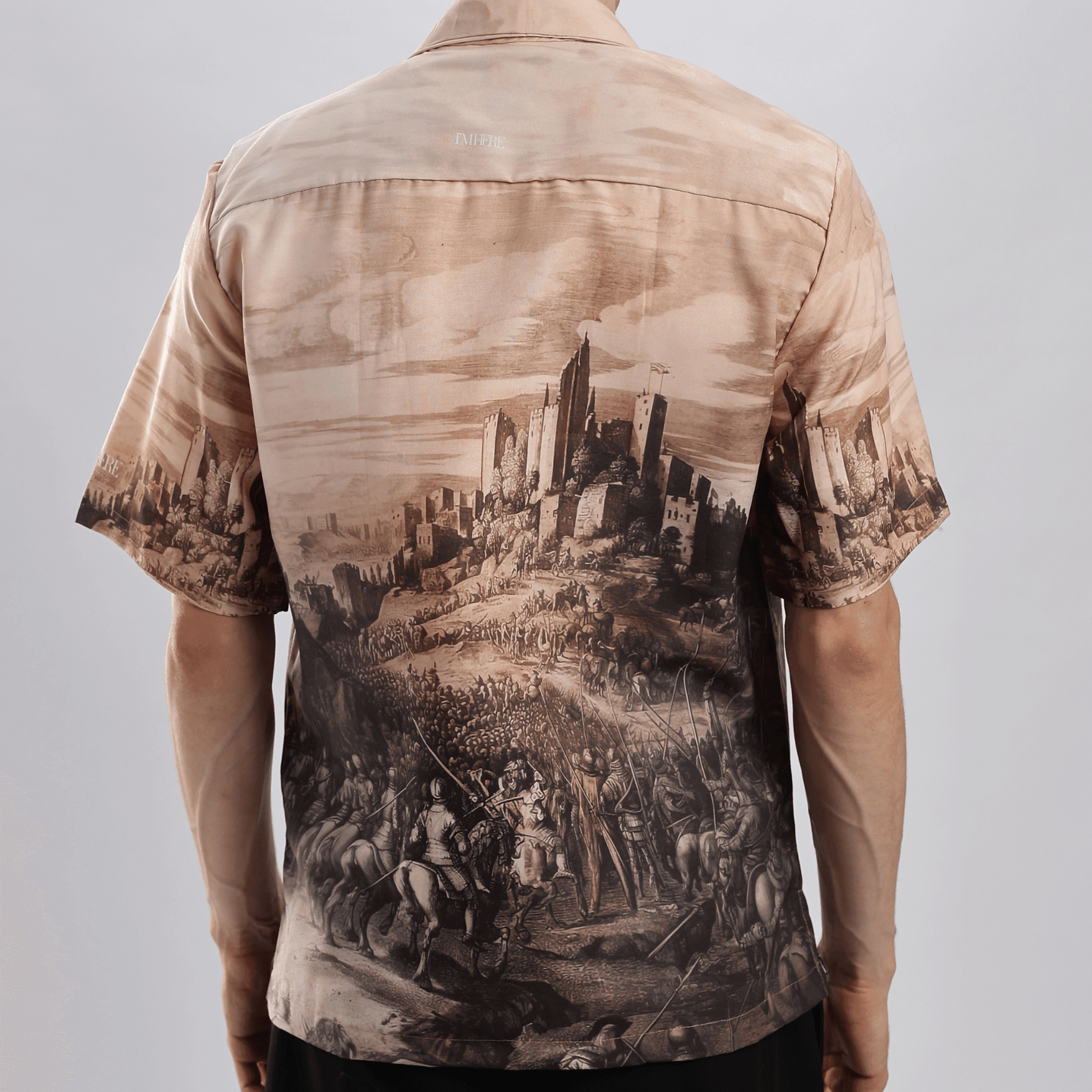 Alexander Resort collar shirt - I'M HERE