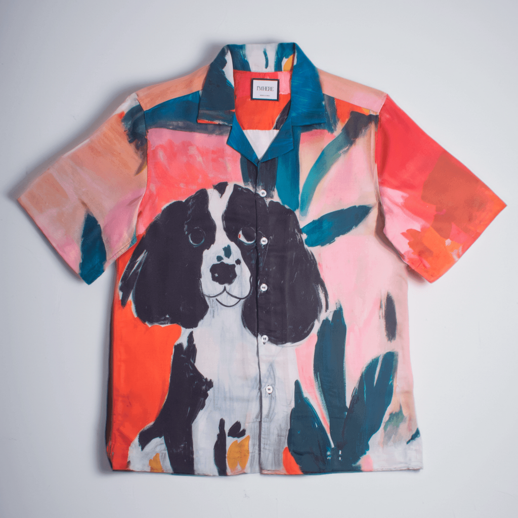 Nico Resort collar shirt - I'M HERE