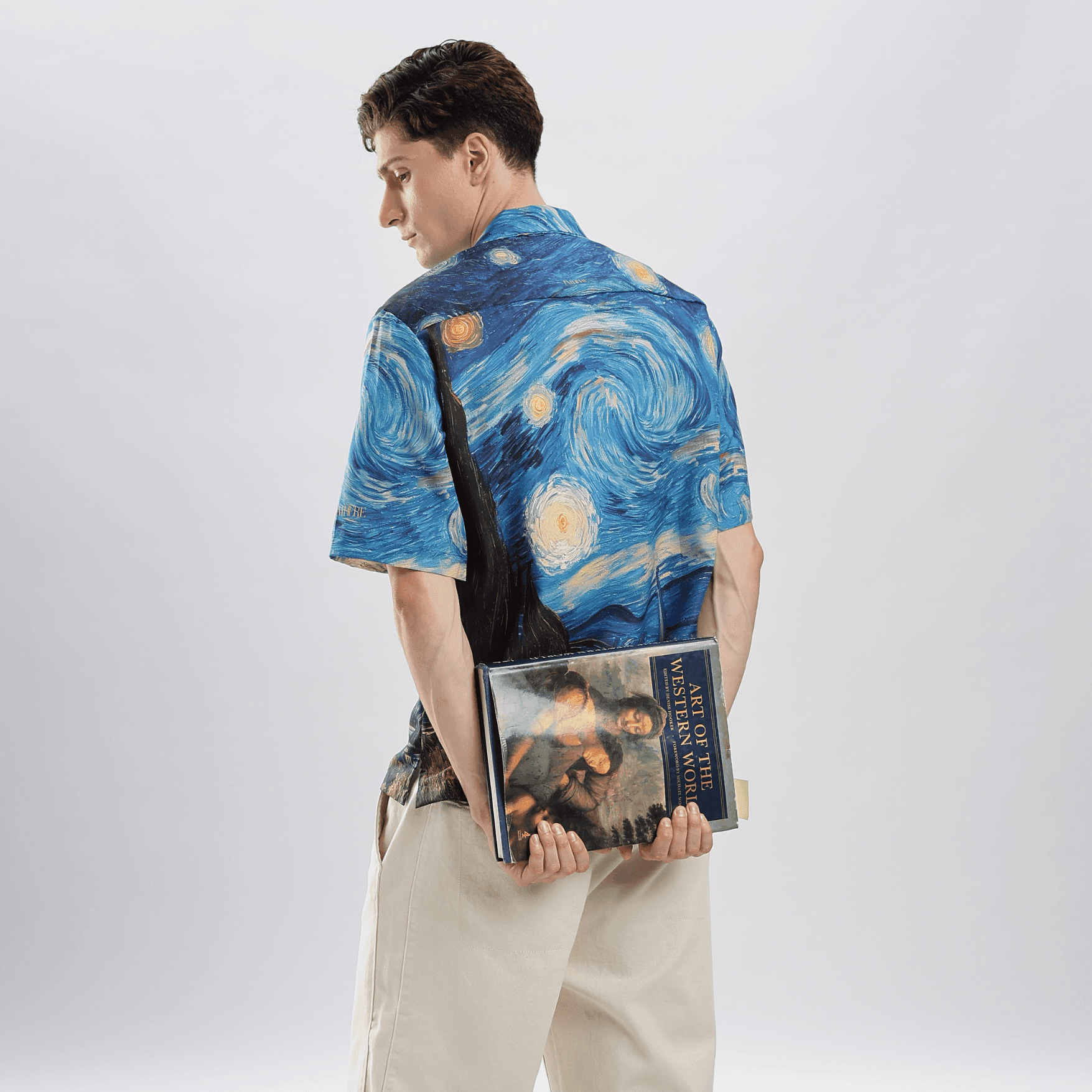 Starry nights Resort collar shirt - I'M HERE