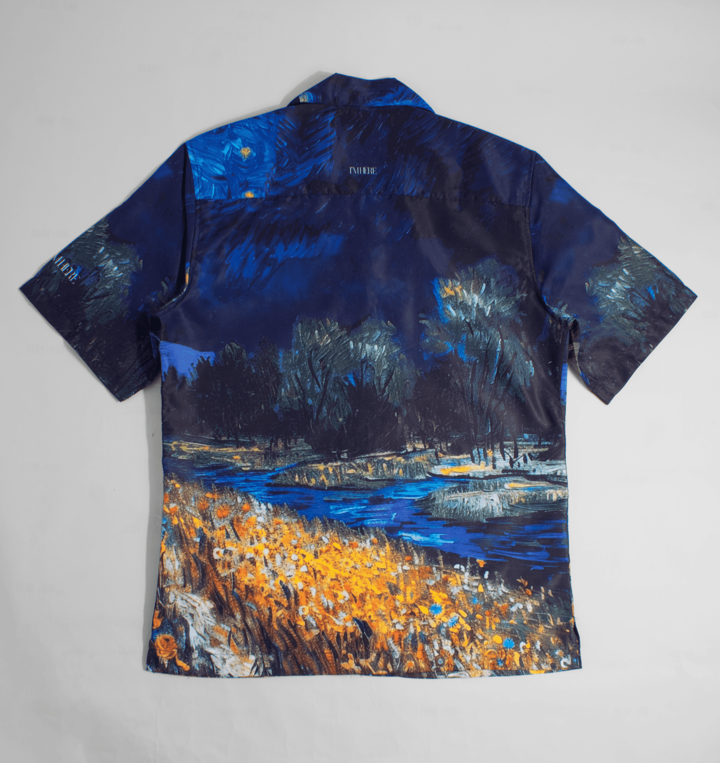 Van Gogh Resort collar shirt - I'M HERE